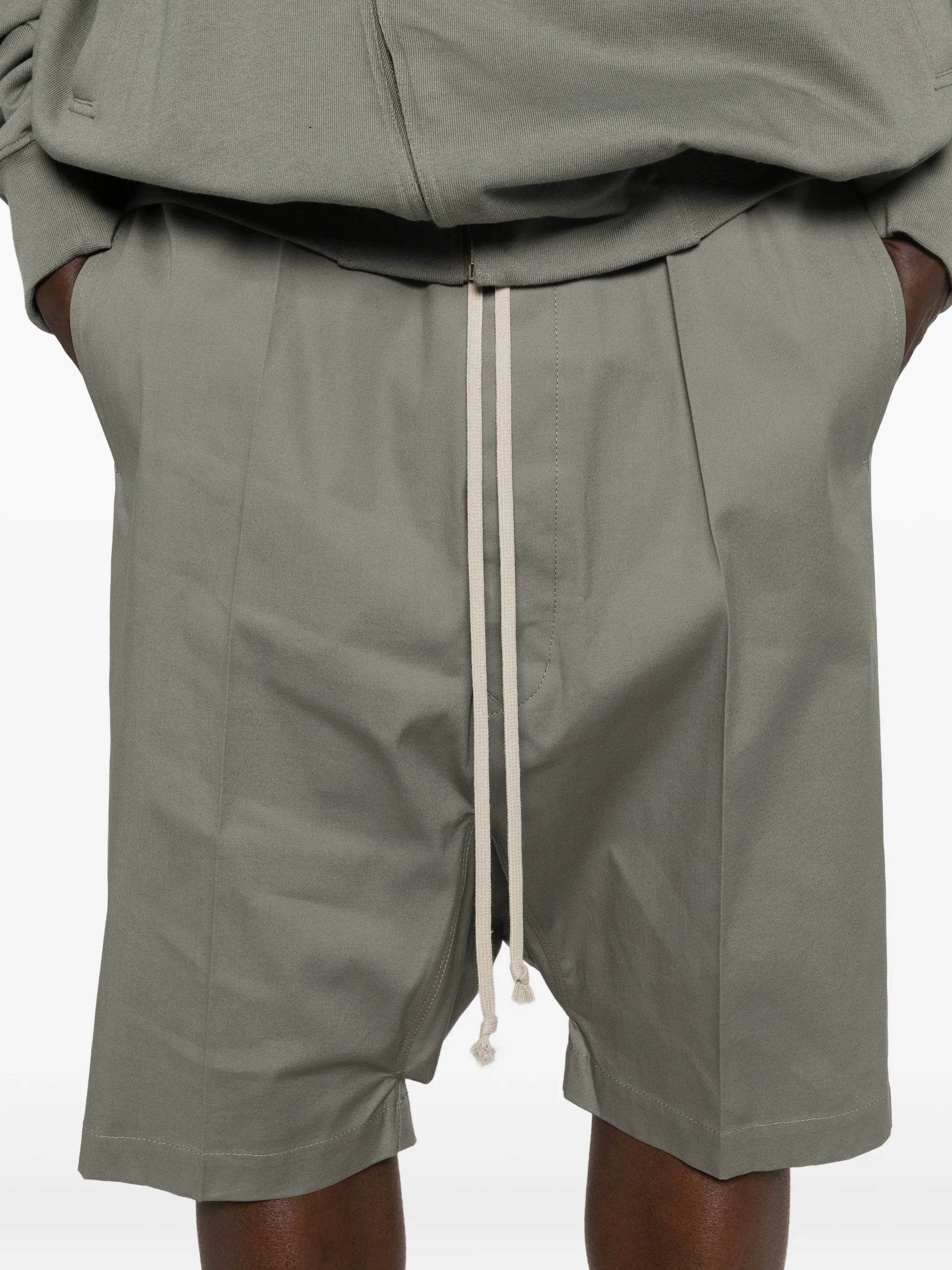 drop crotch pods shorts