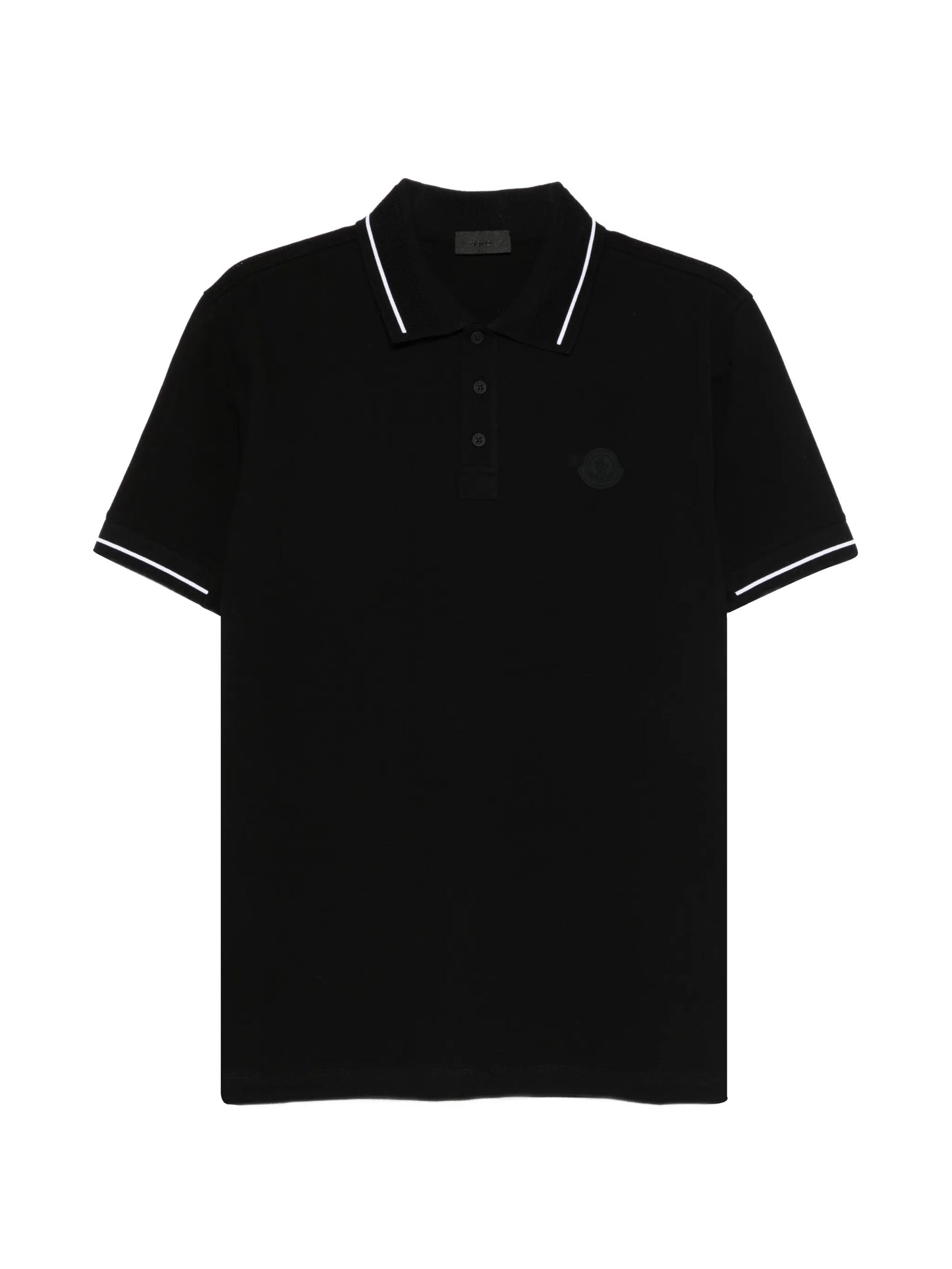 piqué trim polo shirt