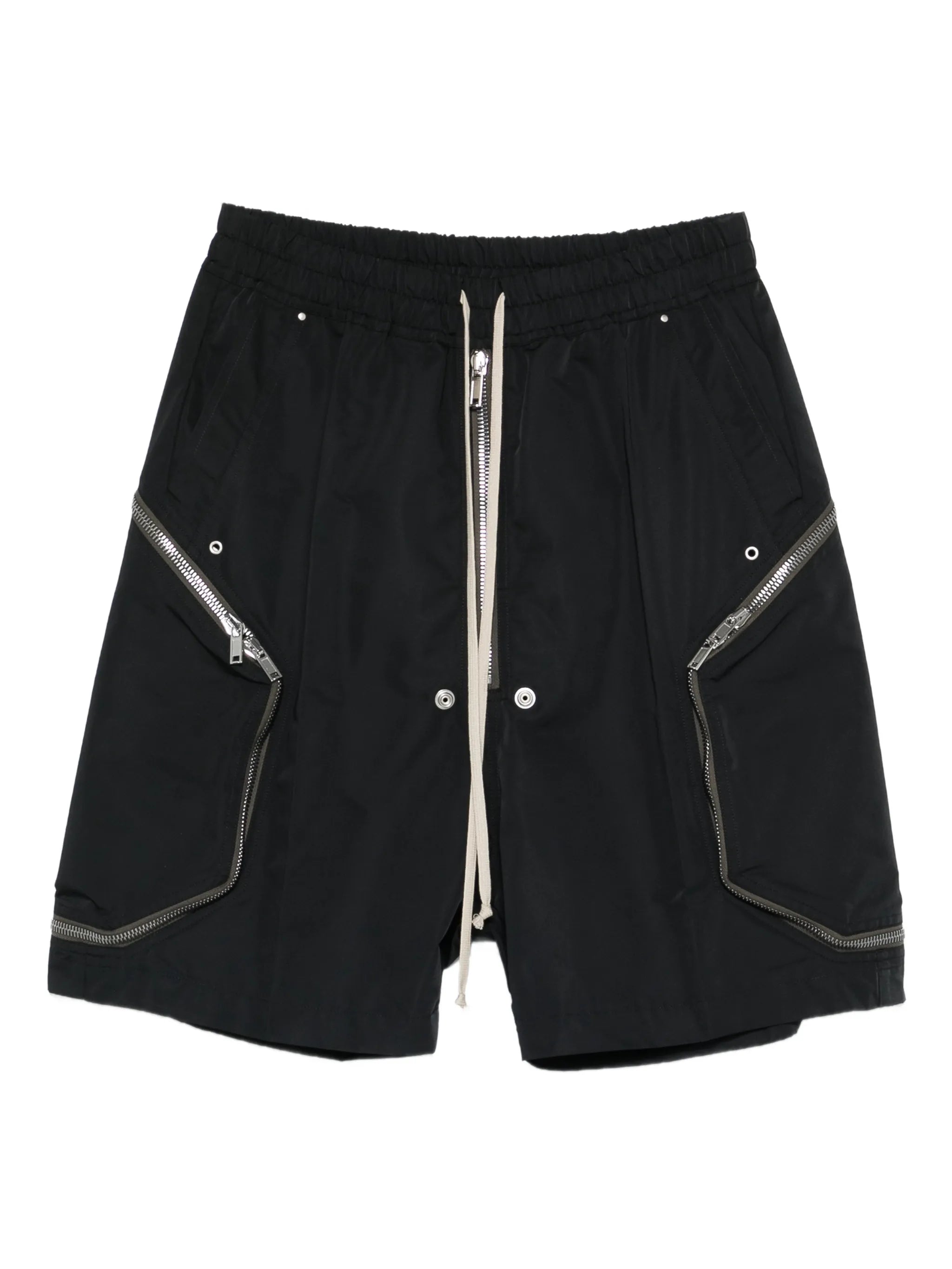 zipped cargo shorts