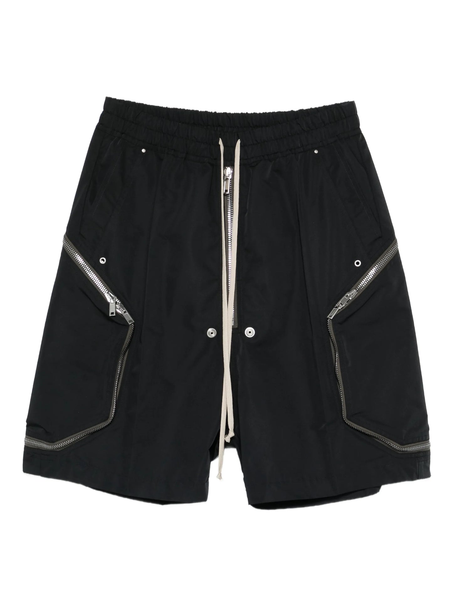zipped cargo shorts