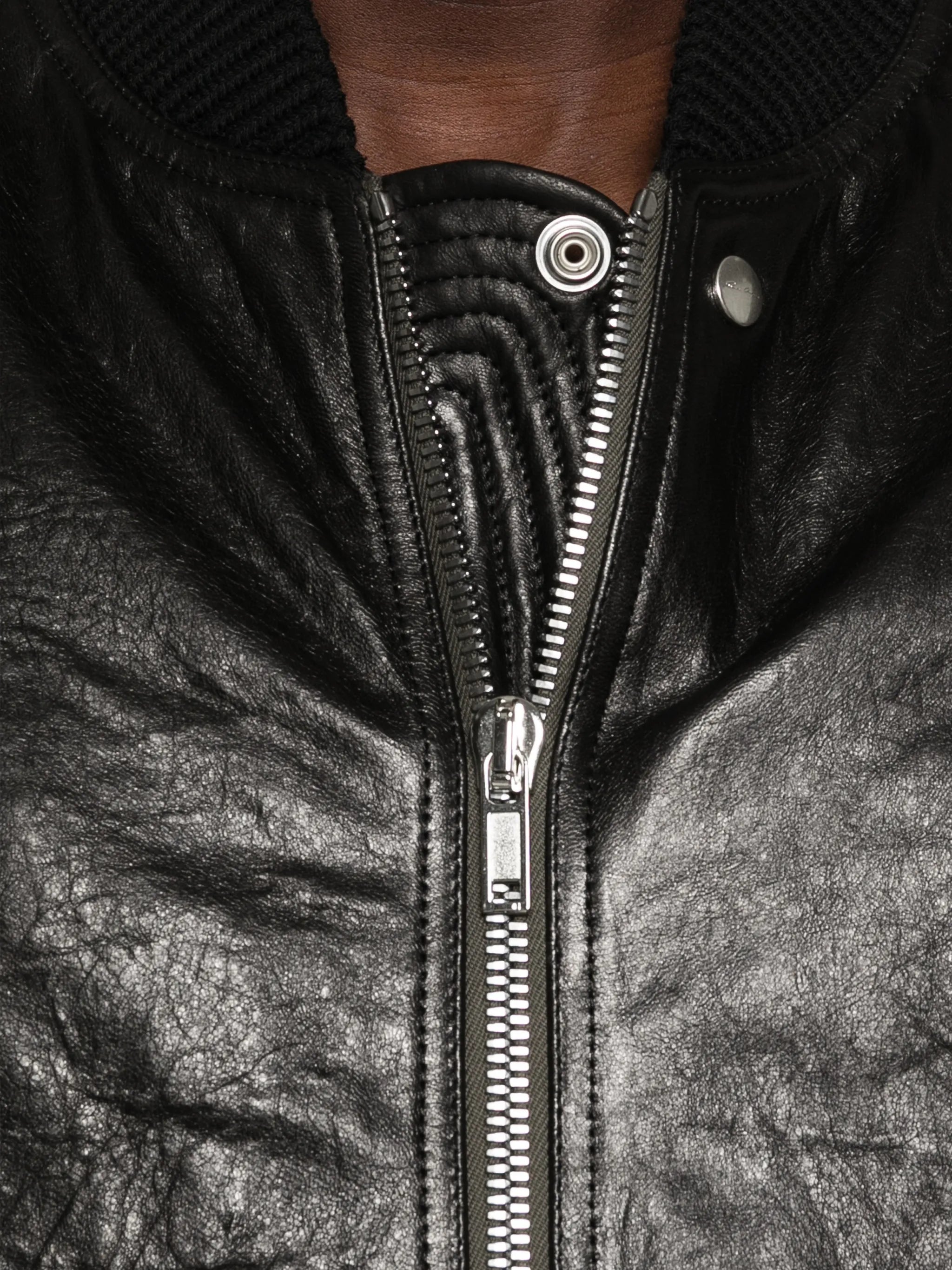 classic flight leather bomber jacket