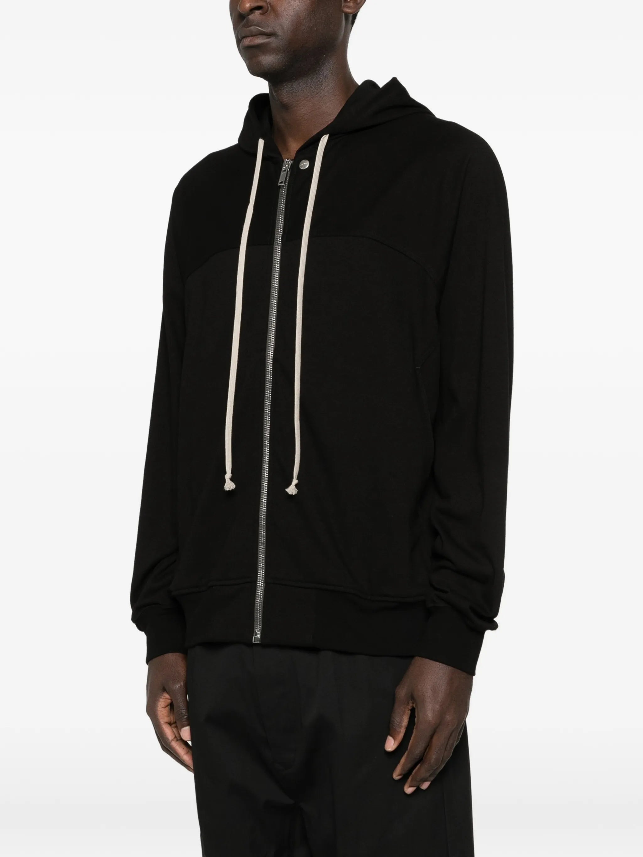 hooded zip windbreaker jacket