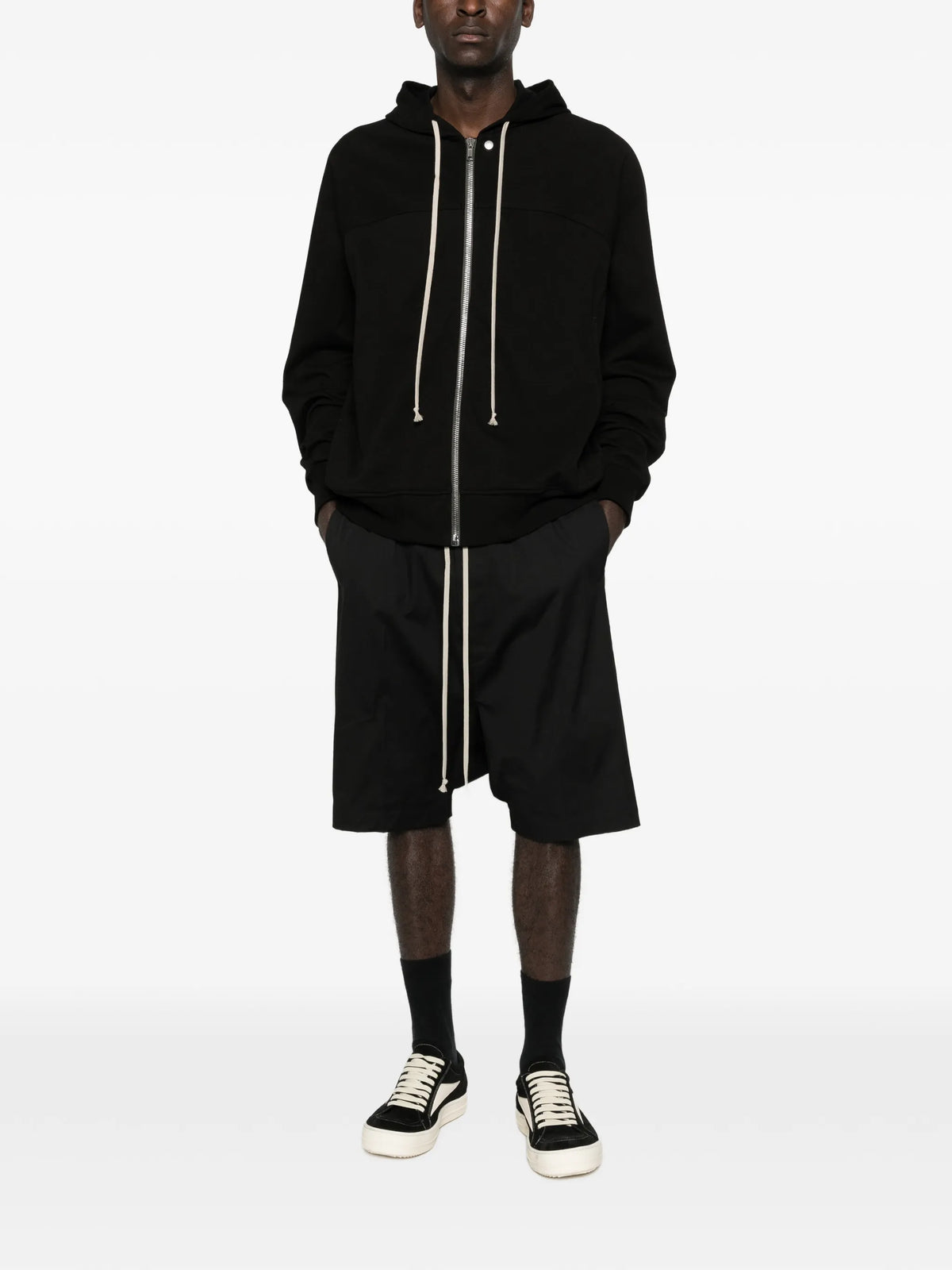 Temple windbreaker in heavy jersey