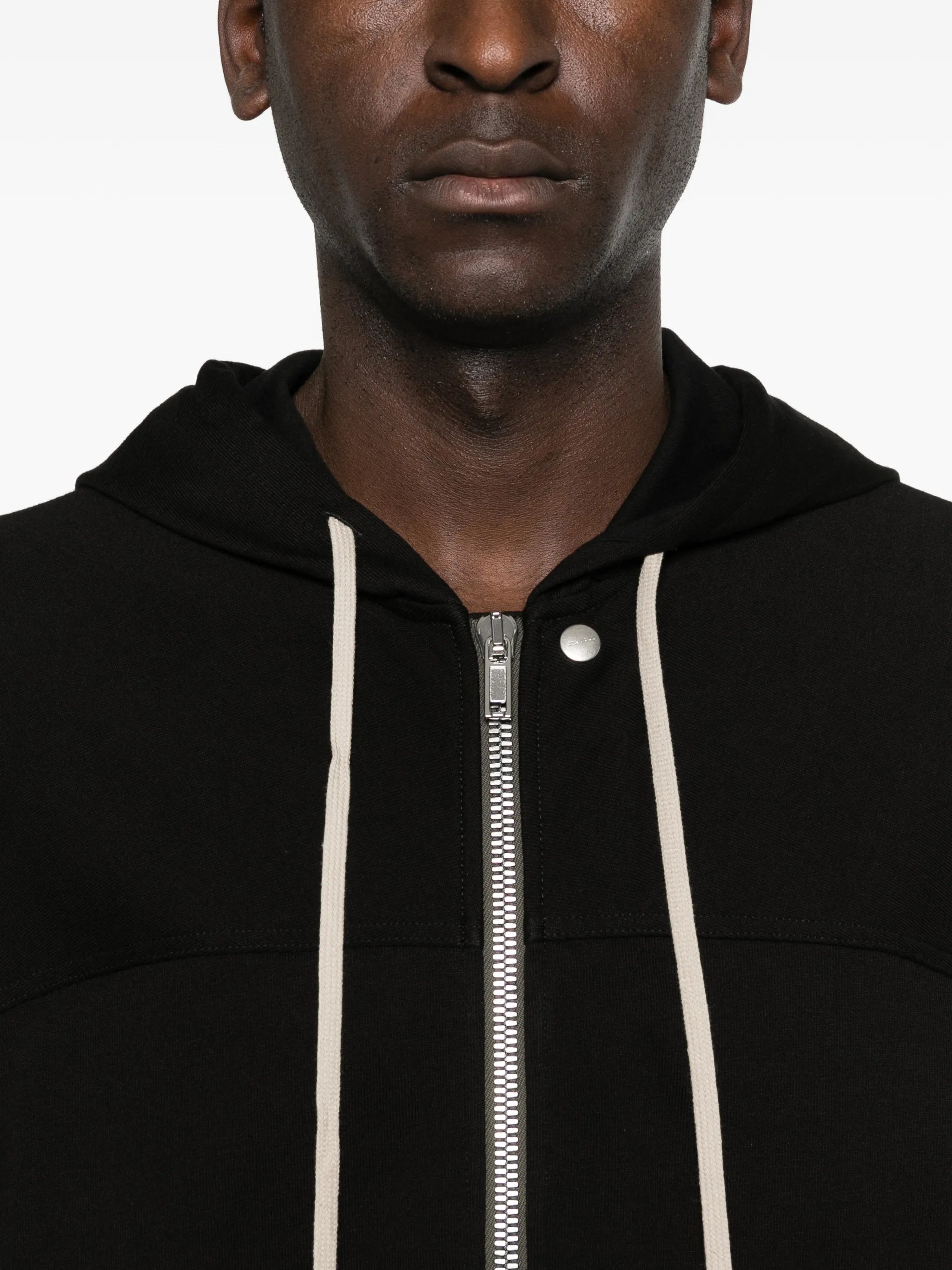hooded zip windbreaker jacket