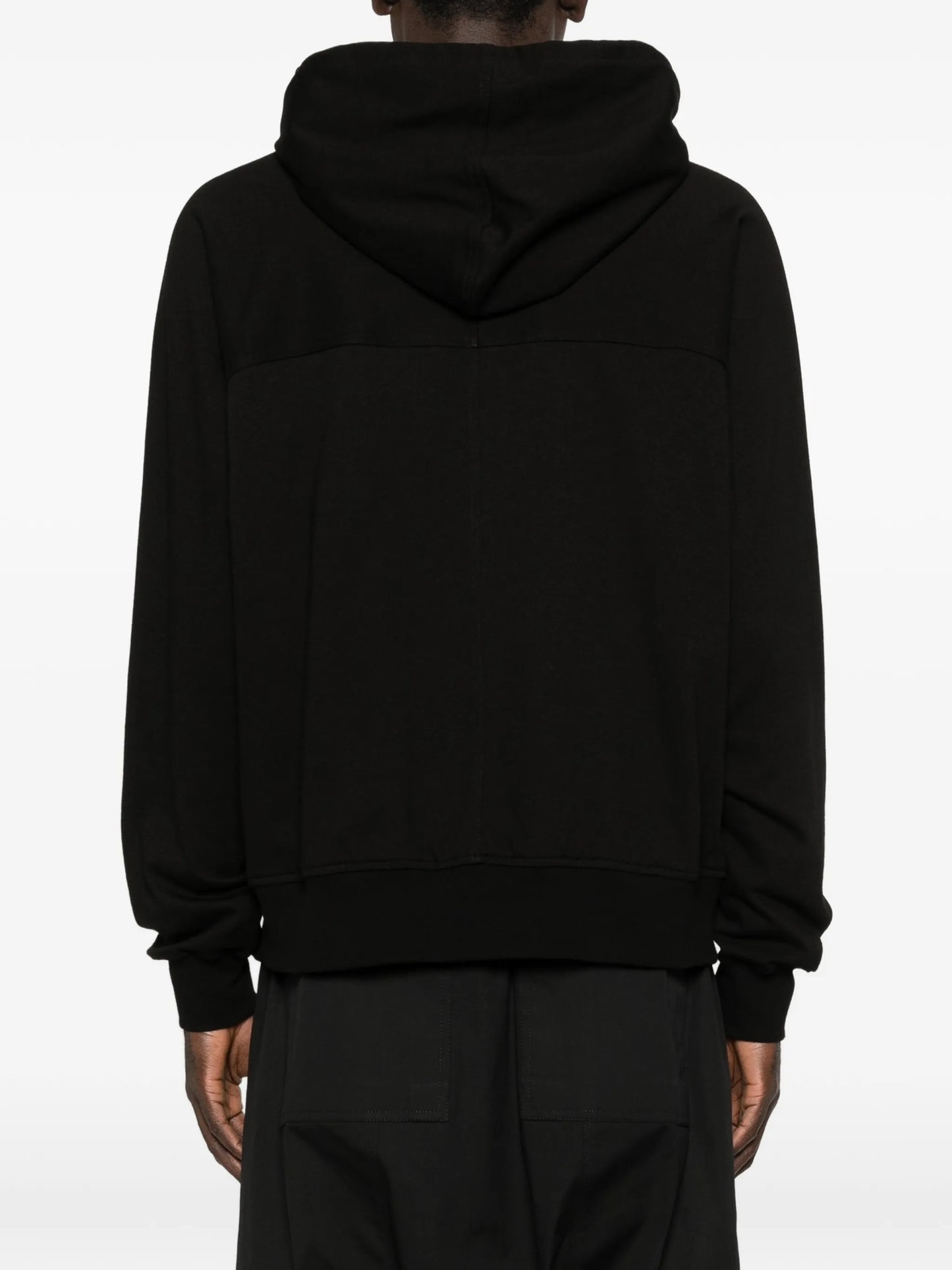 hooded zip windbreaker jacket