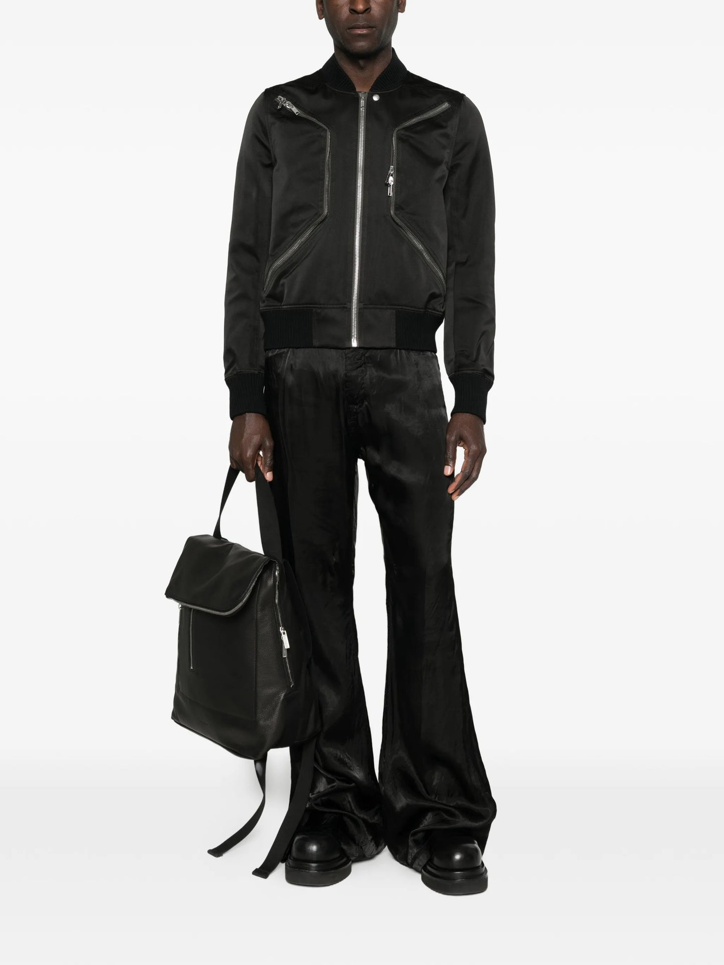 Heizer zip-detail jacket