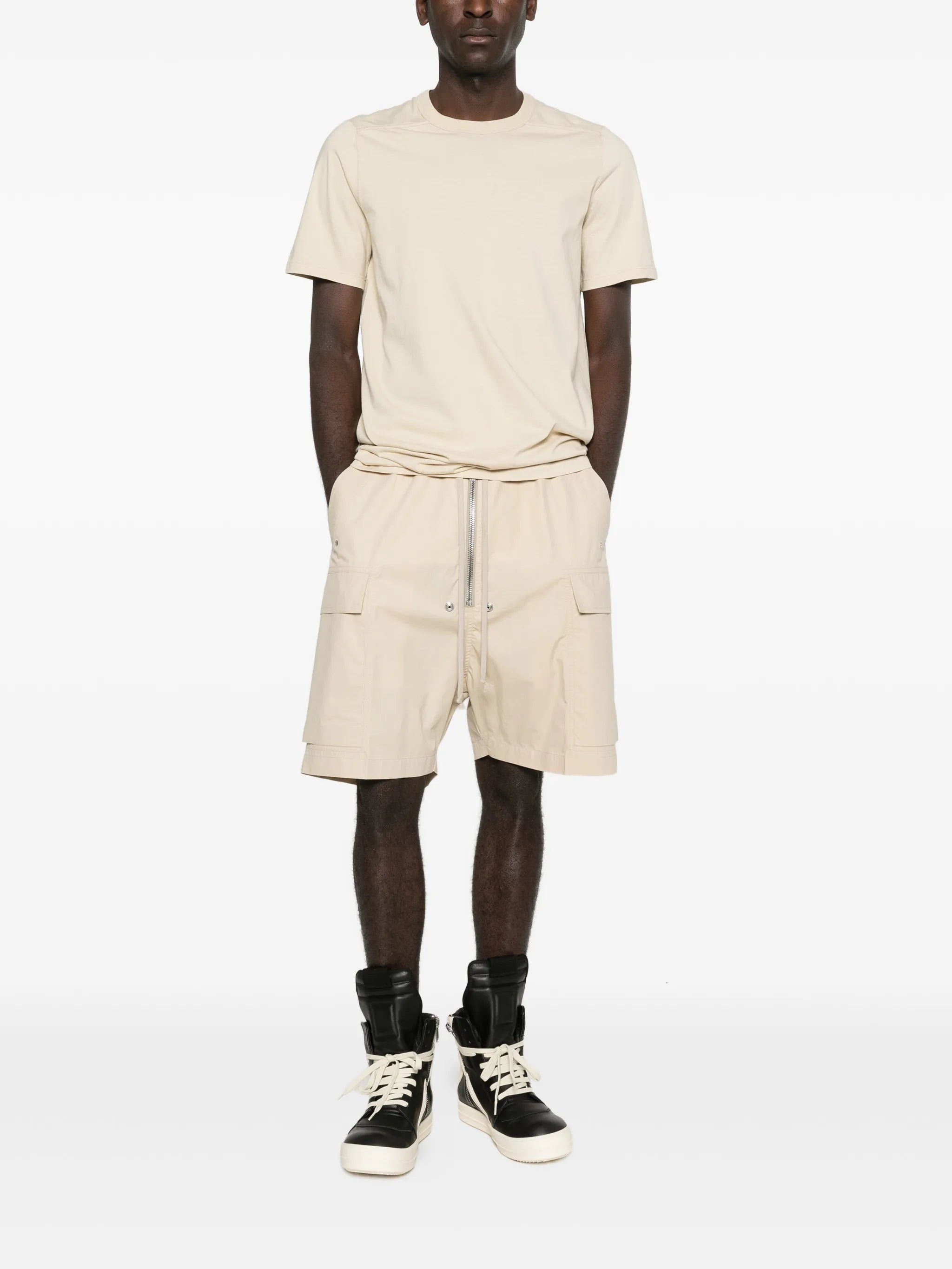 cargo zip shorts