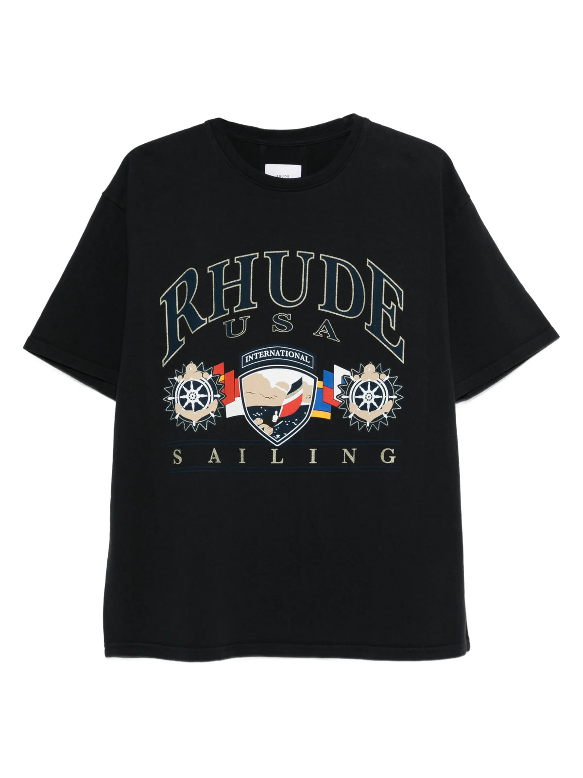 USA sailing icon T-shirt