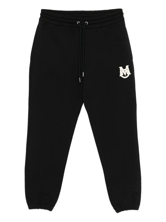 logo fleece trousers