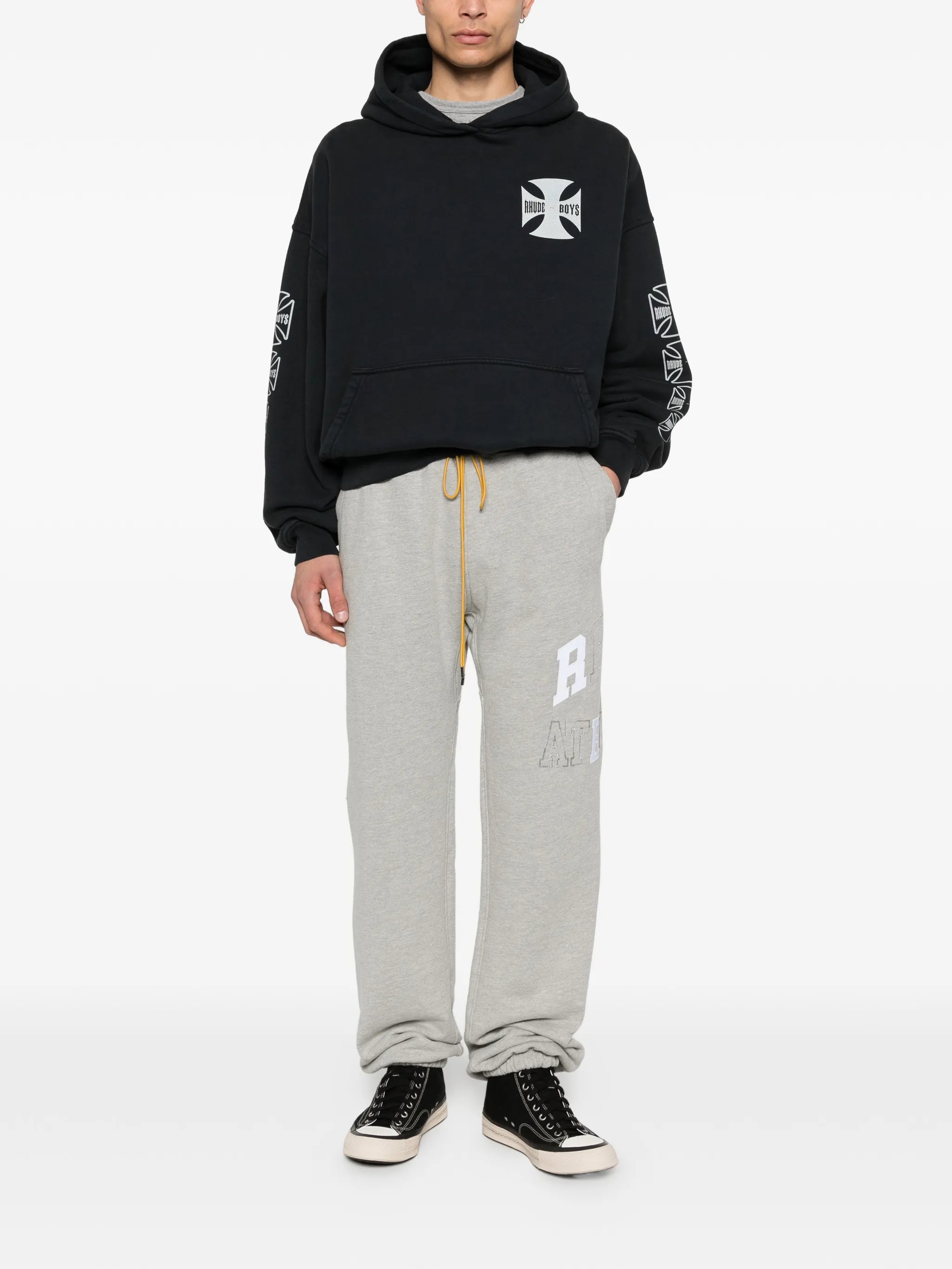 drawstring track pants