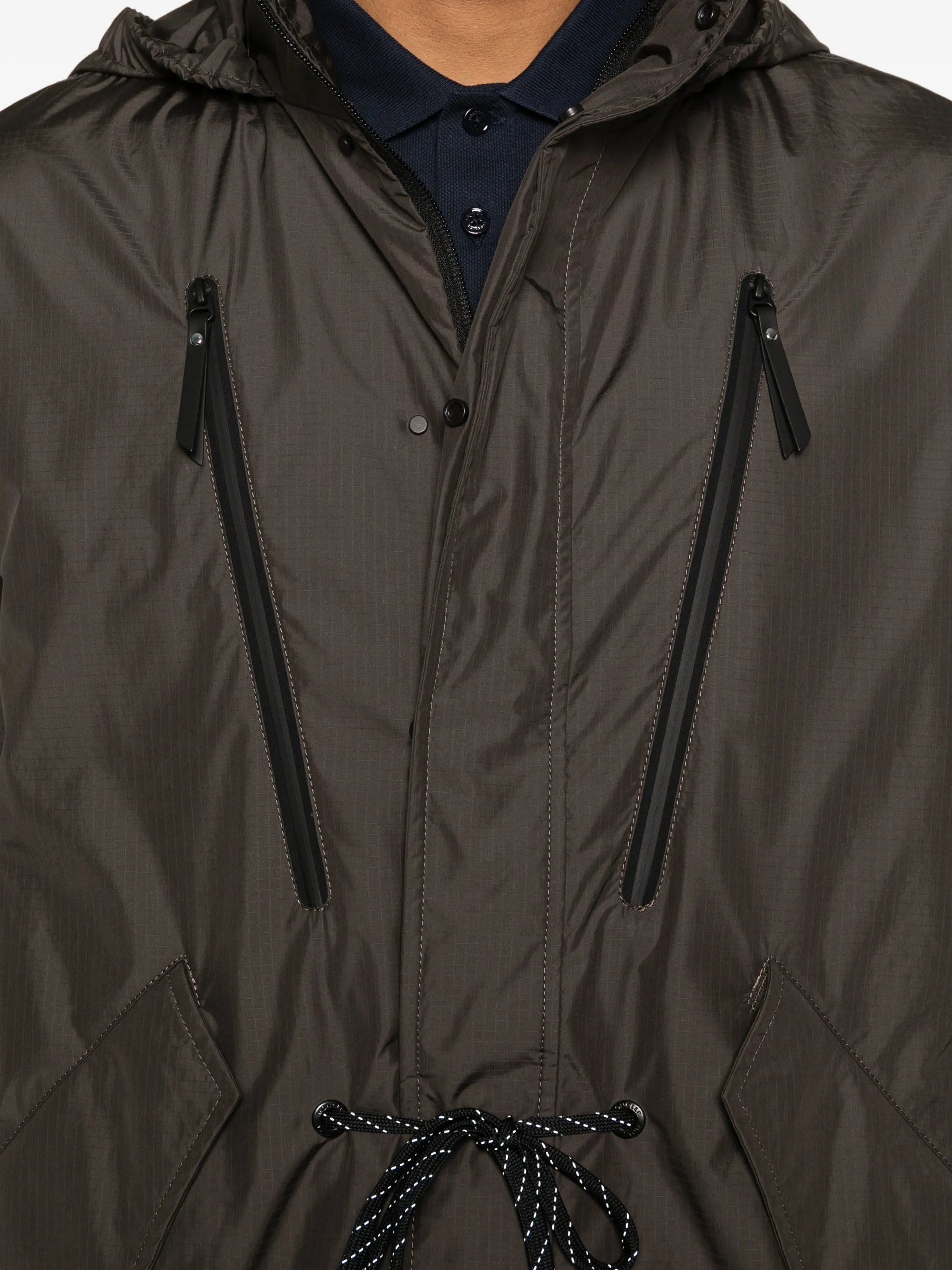 Aliso hooded zip parka