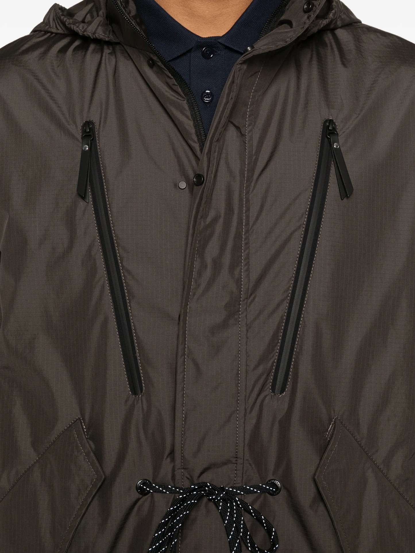 Aliso hooded zip parka