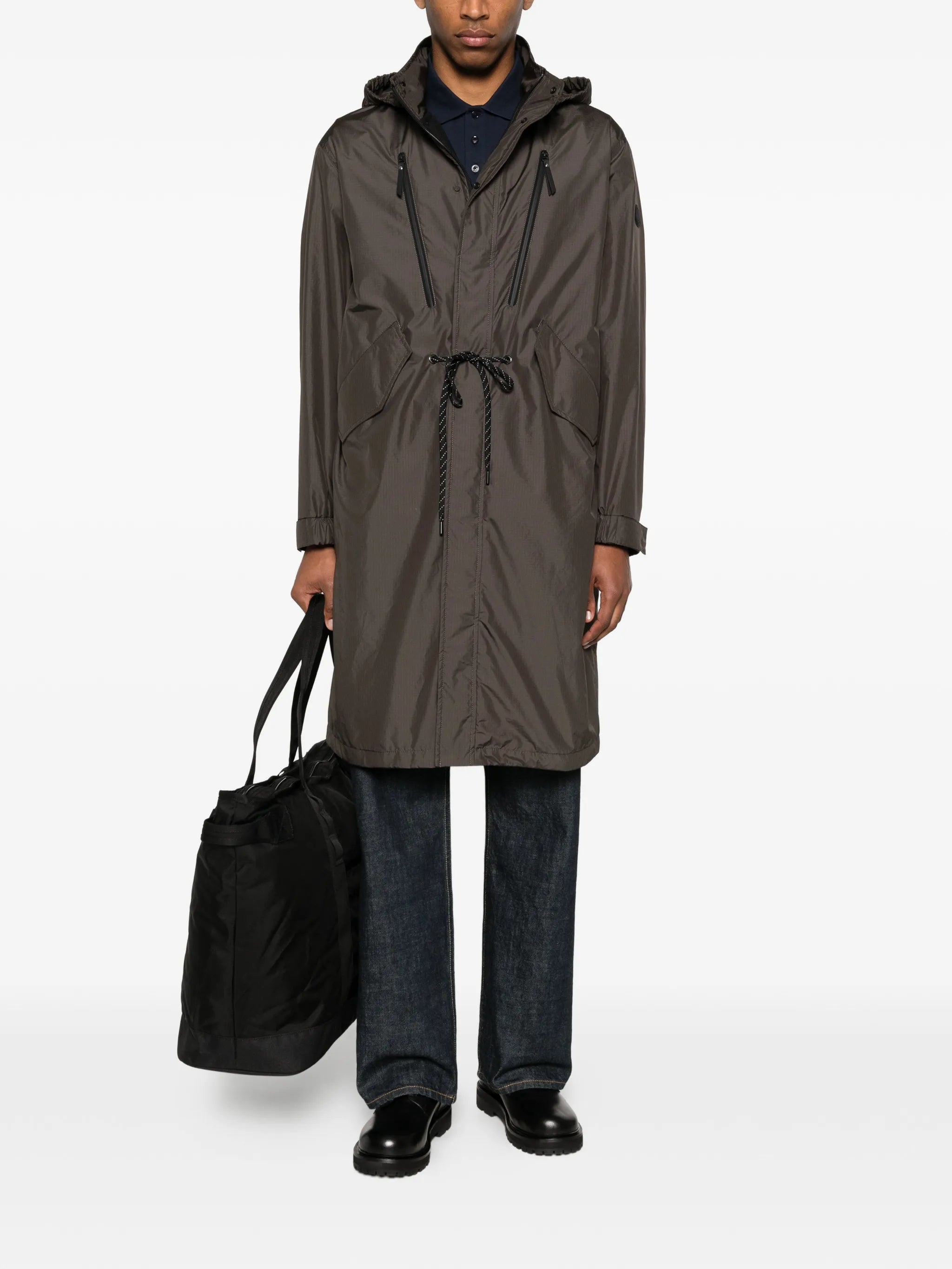 Aliso hooded zip parka