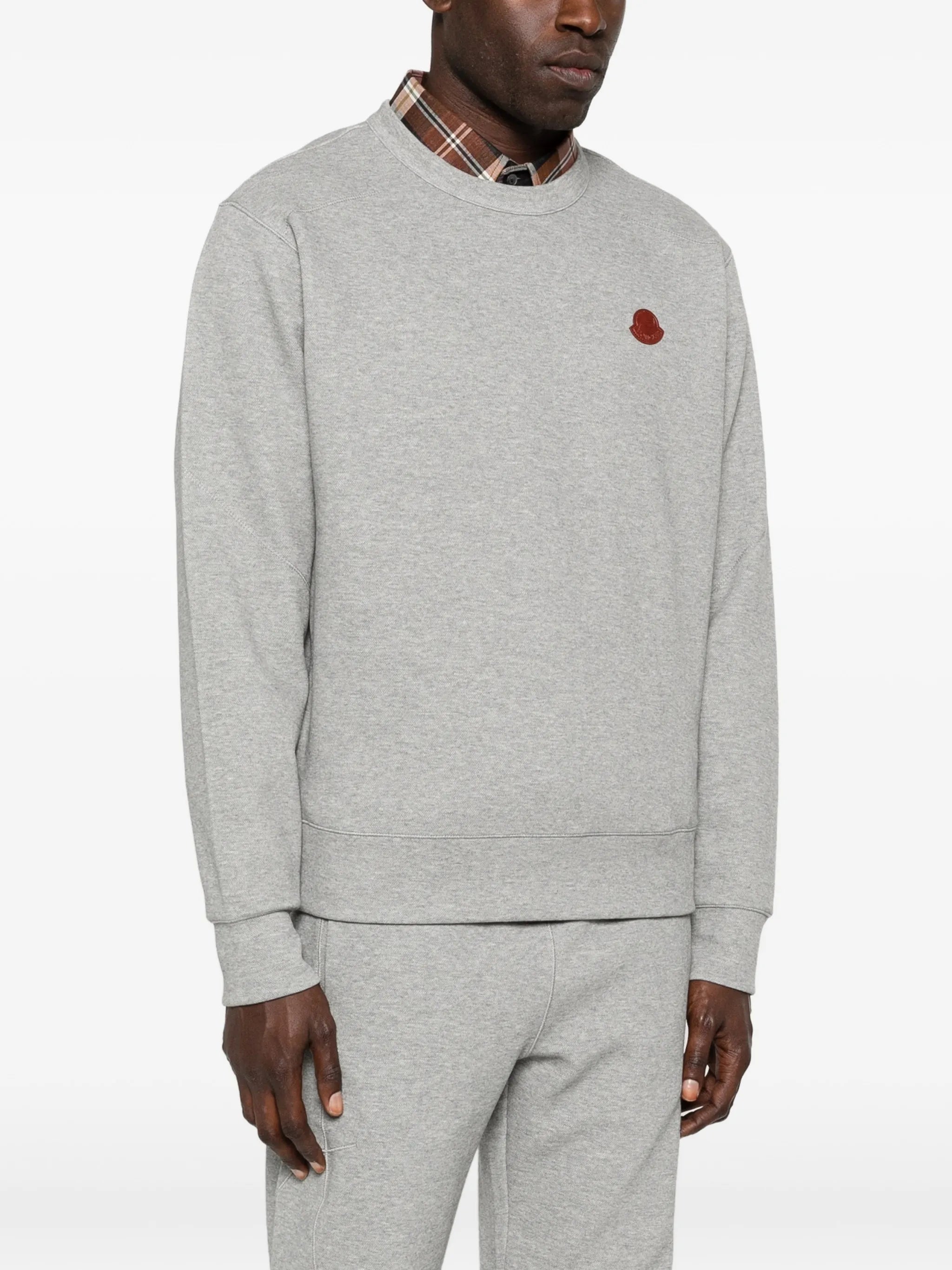 stitch-detailed sweatshirt