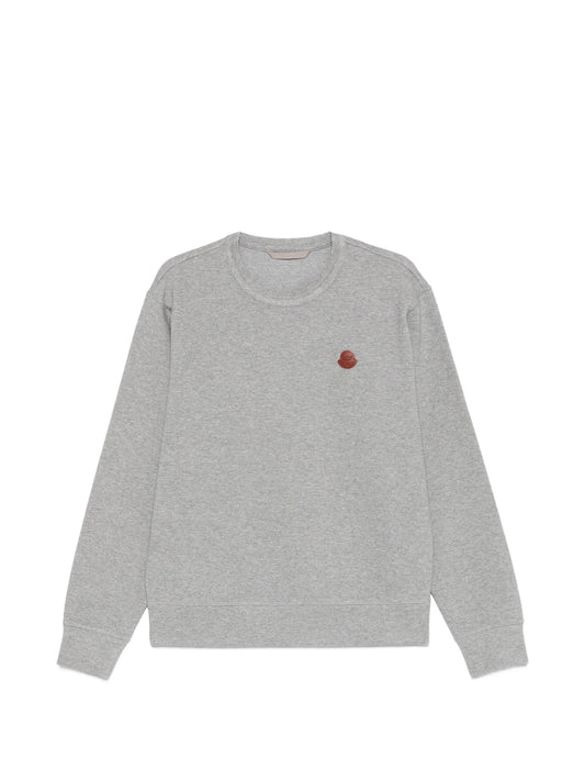 logo patch sweatshirt