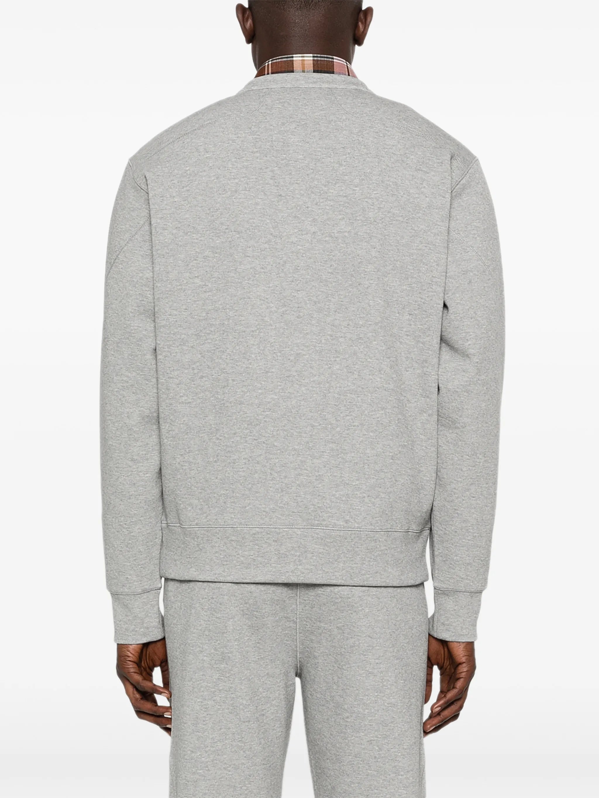 stitch-detailed sweatshirt