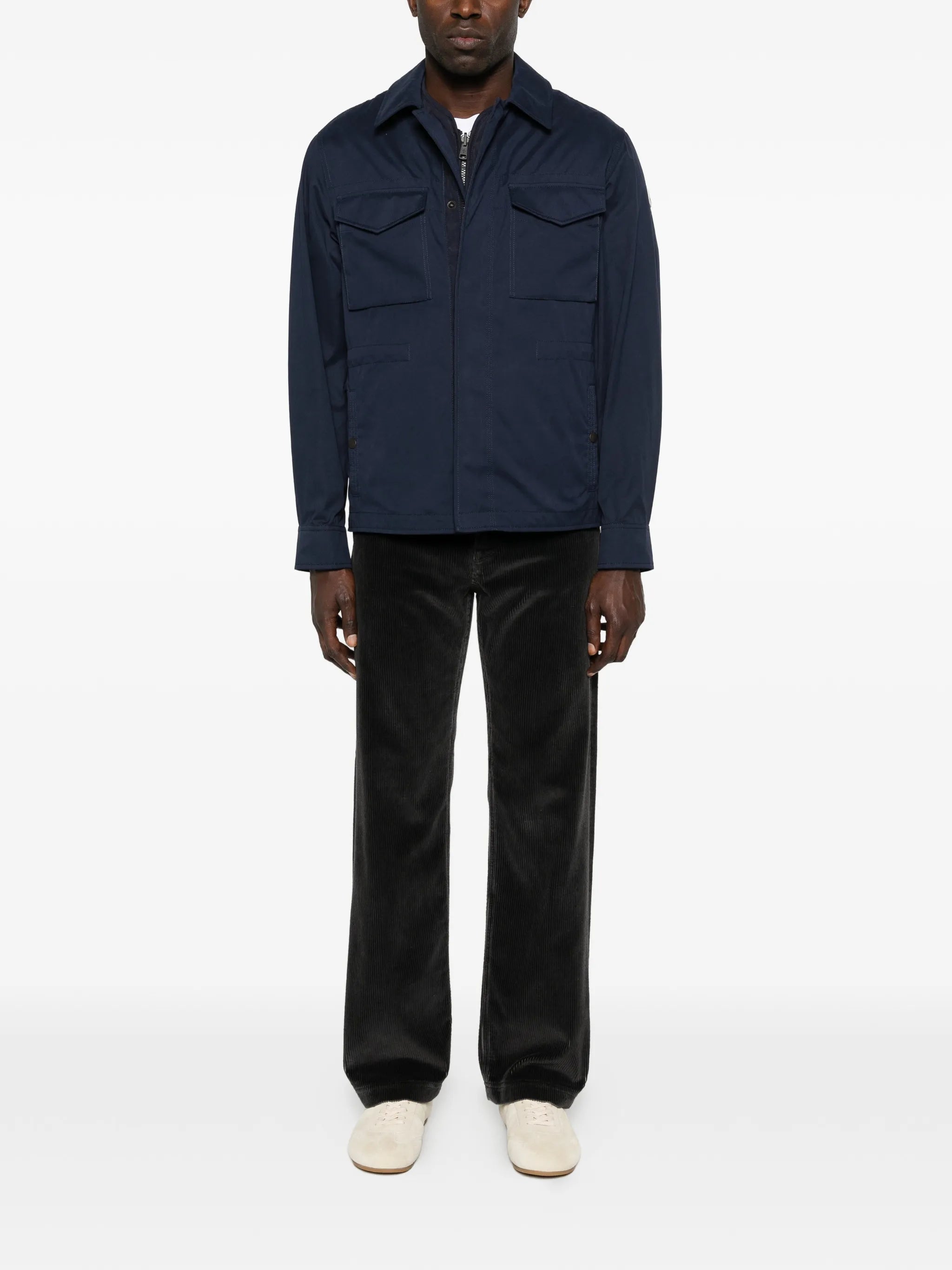 Roquille 3-inr1 Reversible down shirt jacket