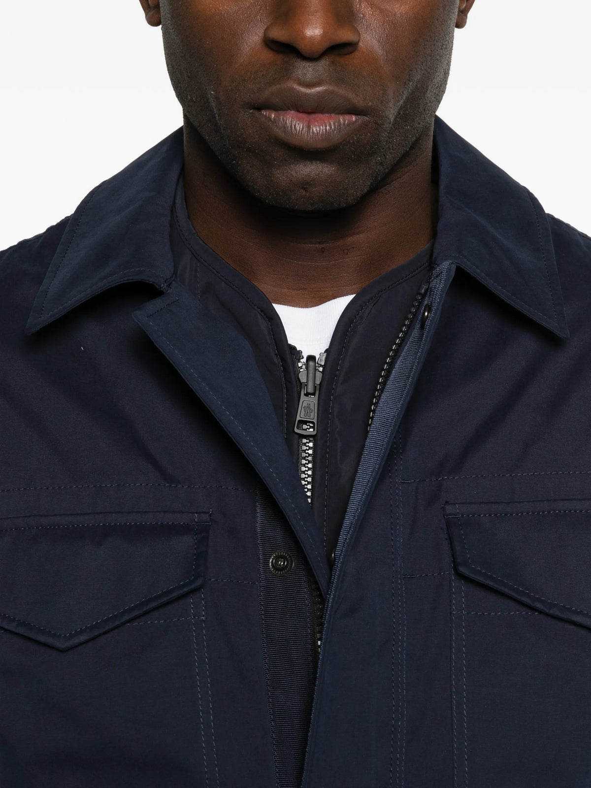 Roquille 3-inr1 Reversible down shirt jacket