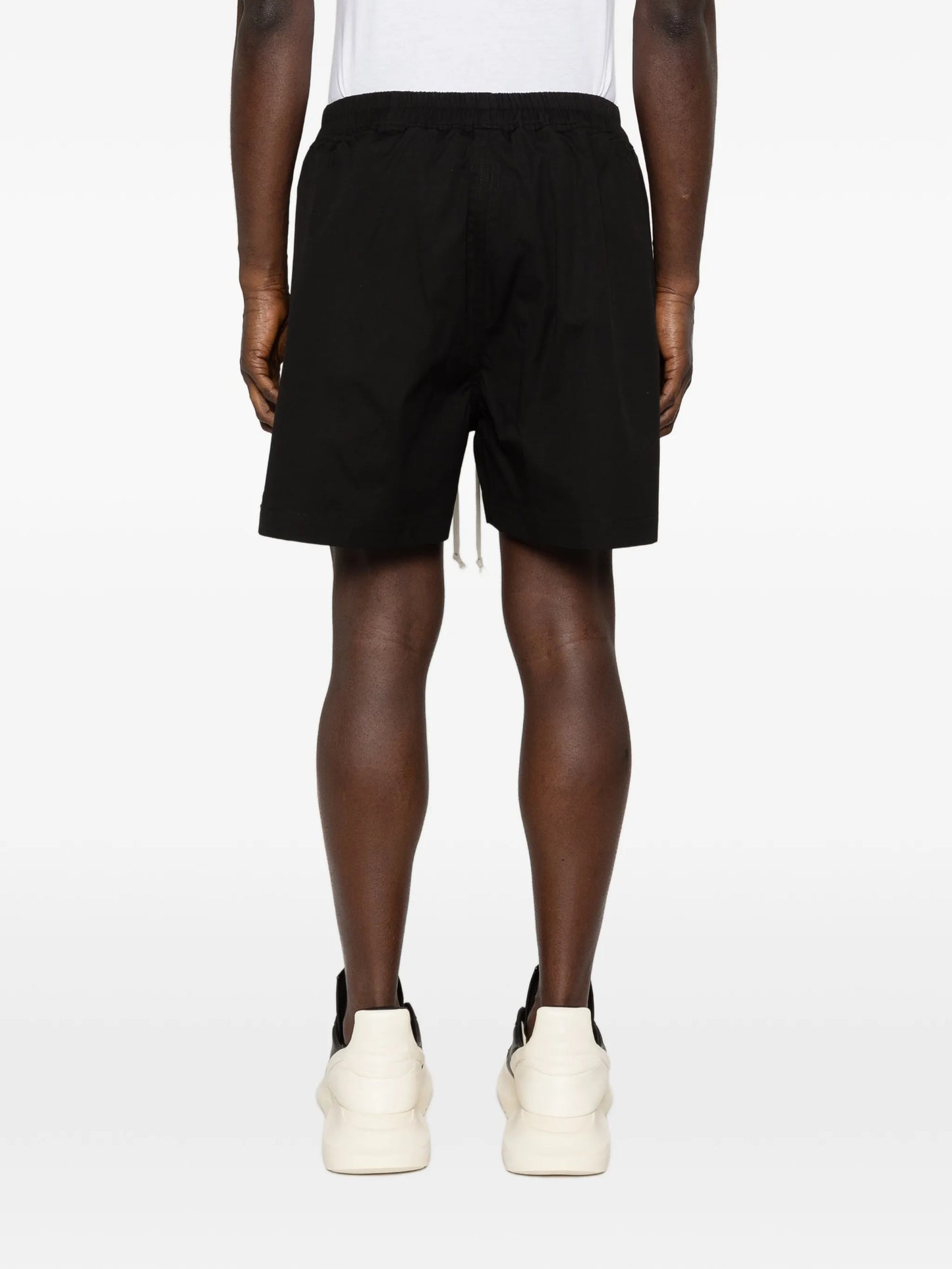 zip drawstring shorts