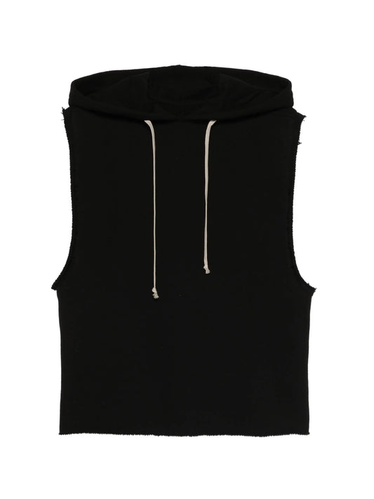 sleeveless hooded tank top