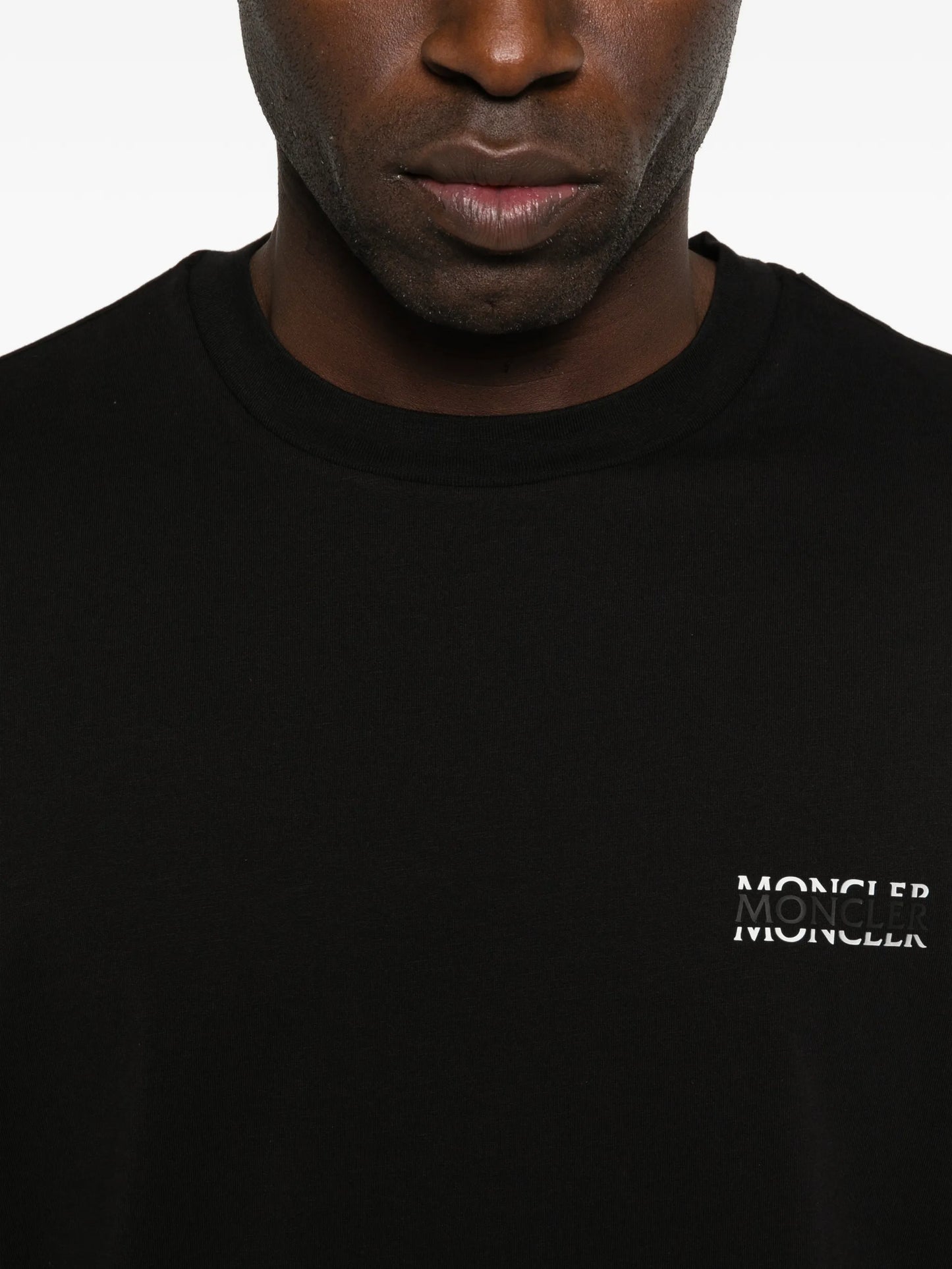 long-sleeve cotton T-shirt