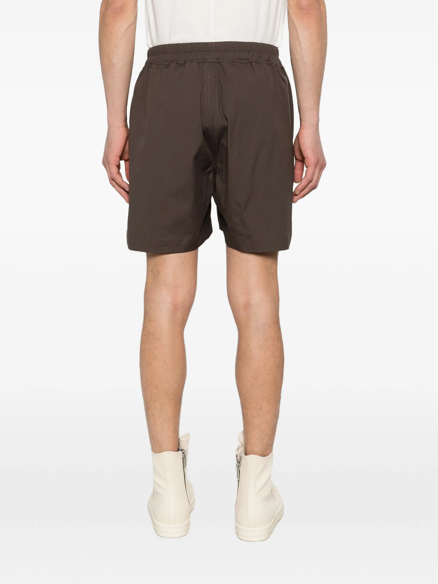Bela drawstring zip shorts