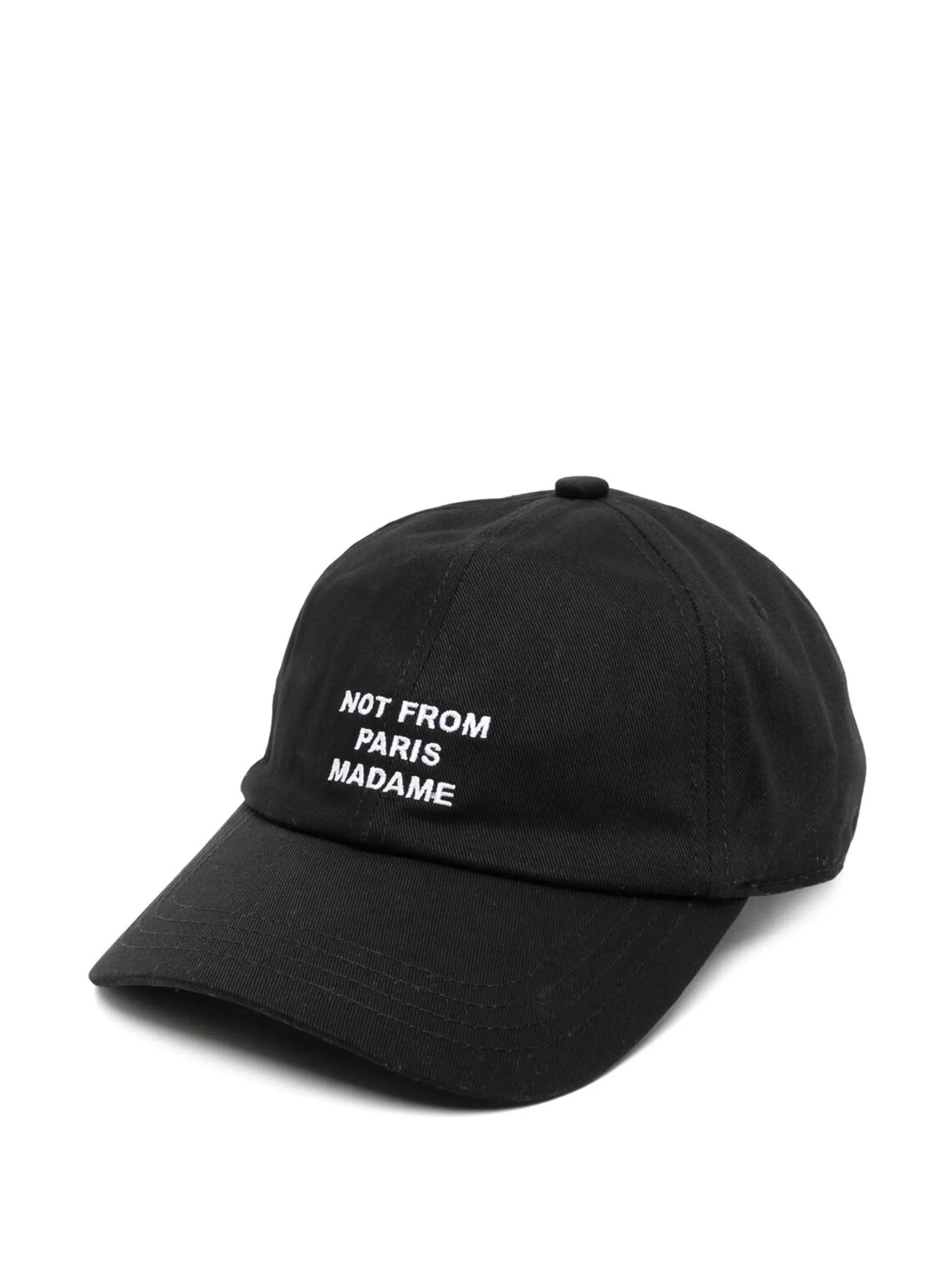 embroidered panel cap hat
