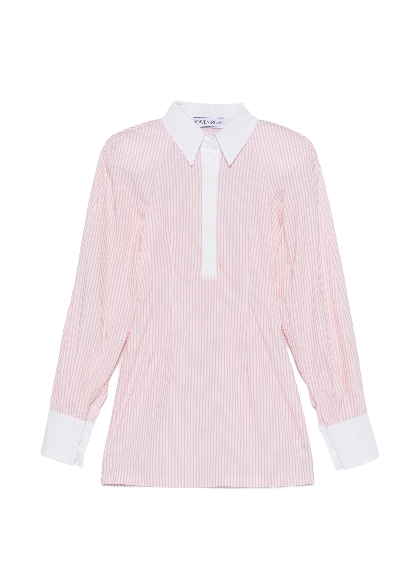 striped shirt mini dress