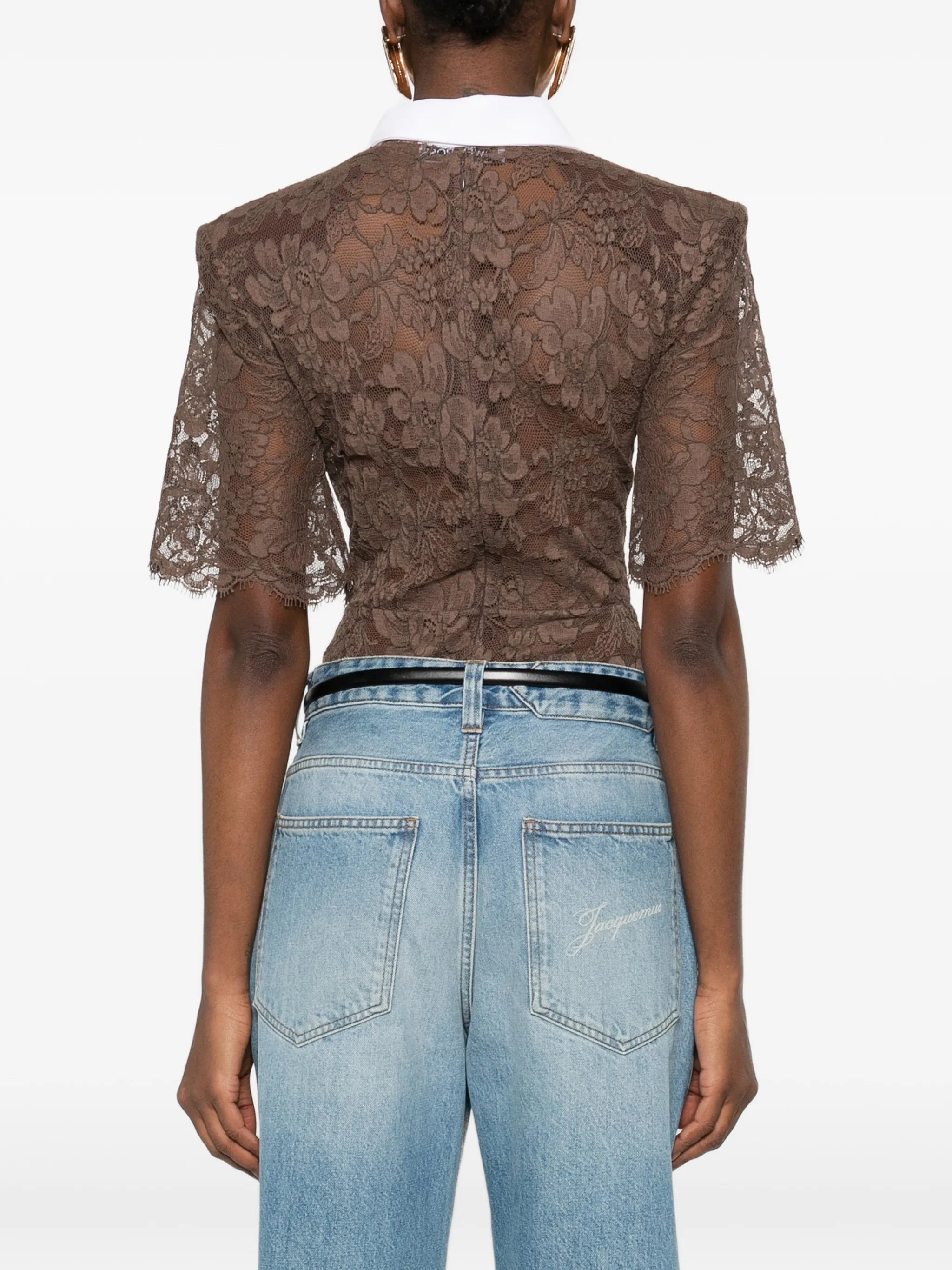 lace polo shirt bodie