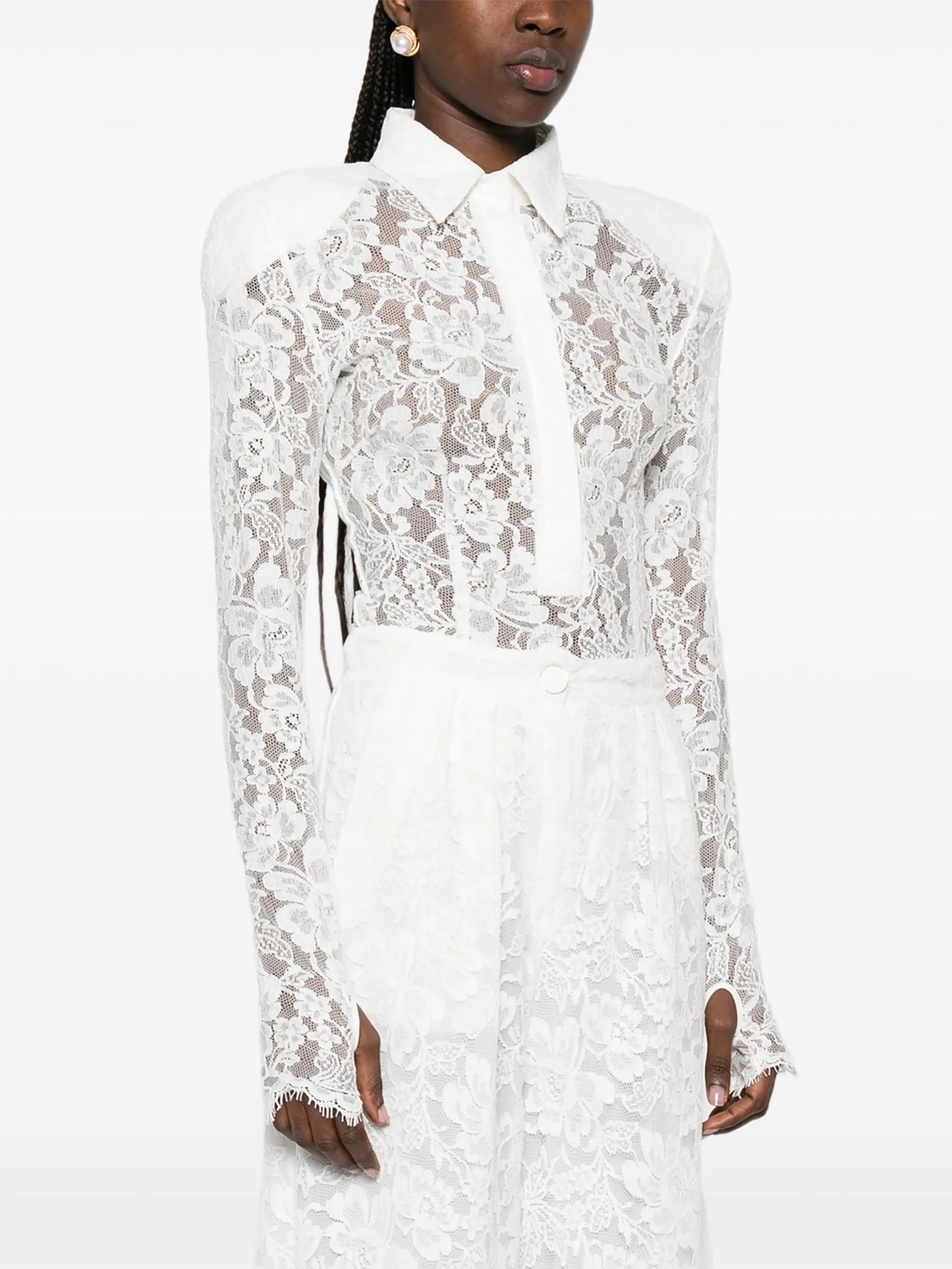 lace long-sleeve bodie