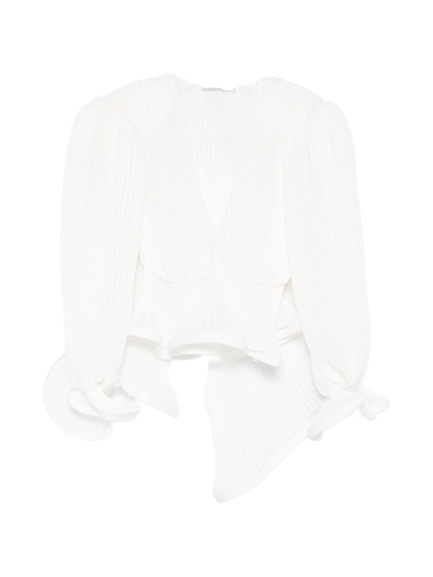 V-neck blouse