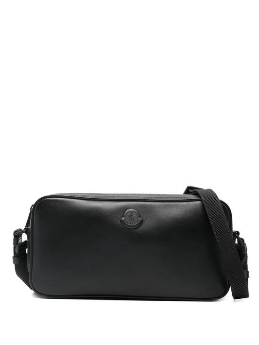 Carlo leather messenger bag