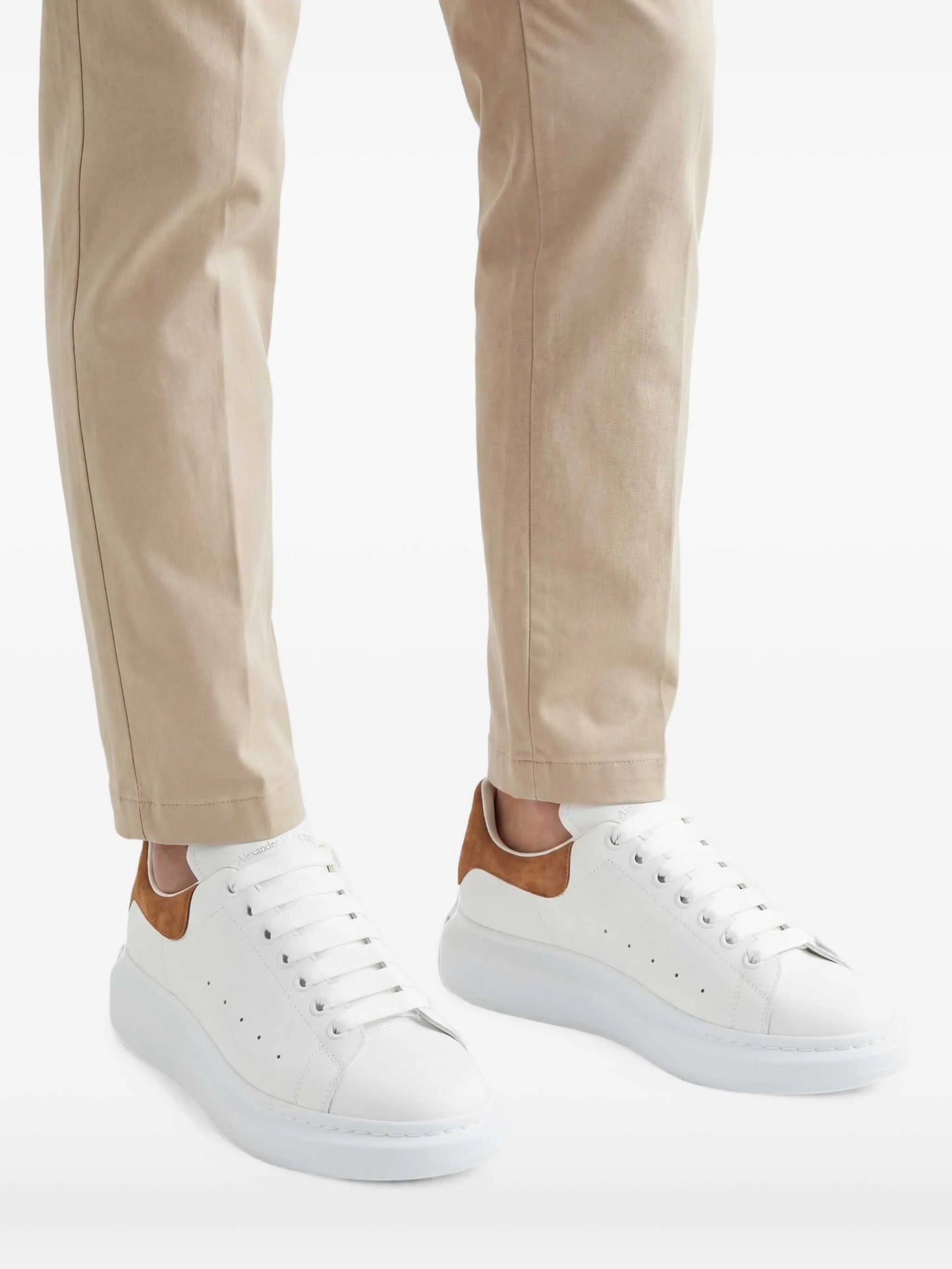 leather sneakers