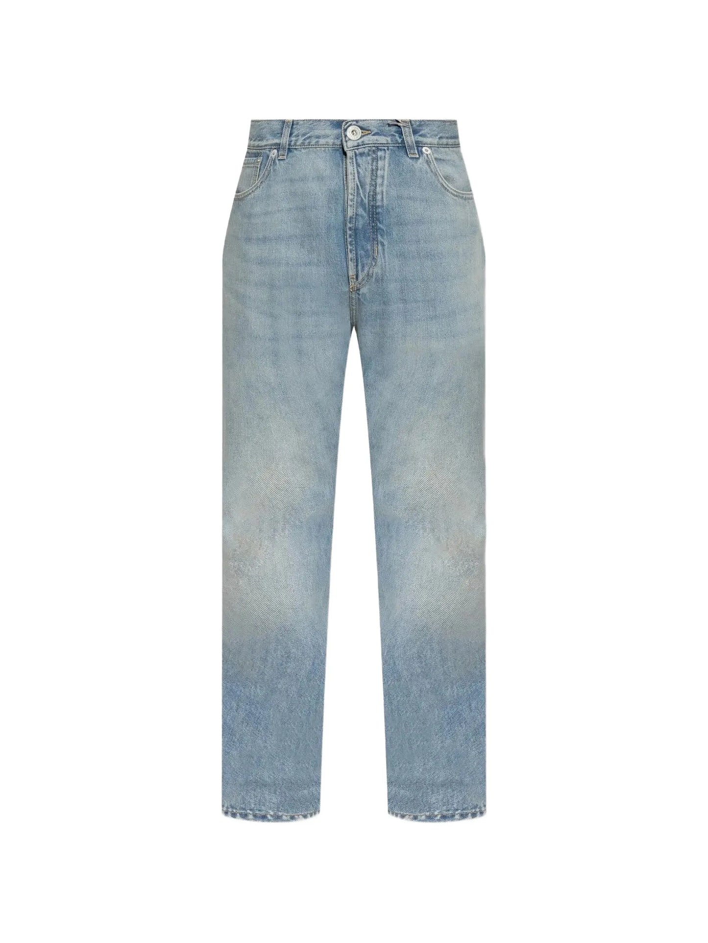 straight-leg jeans