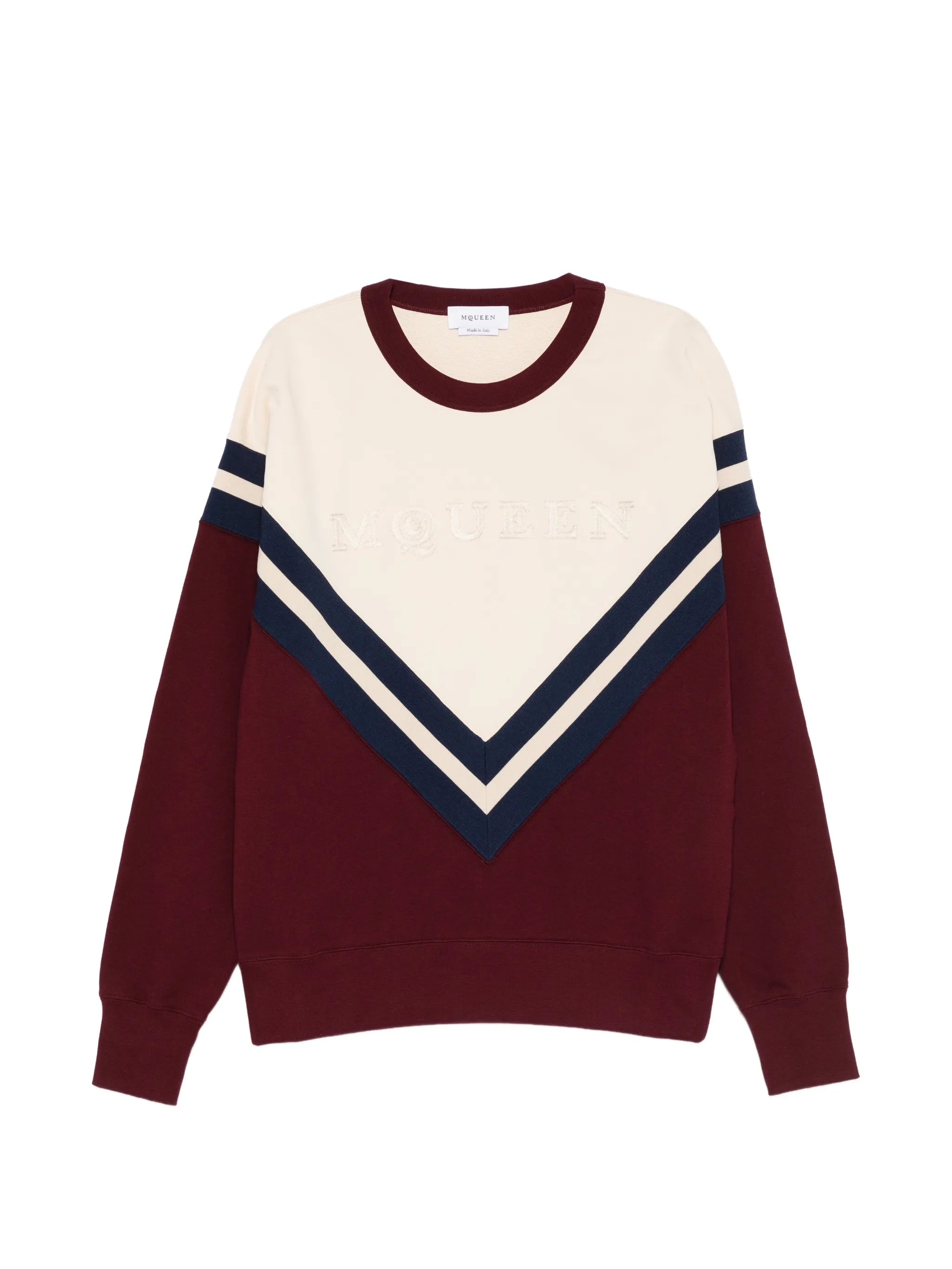 v-print logo sweatshirt