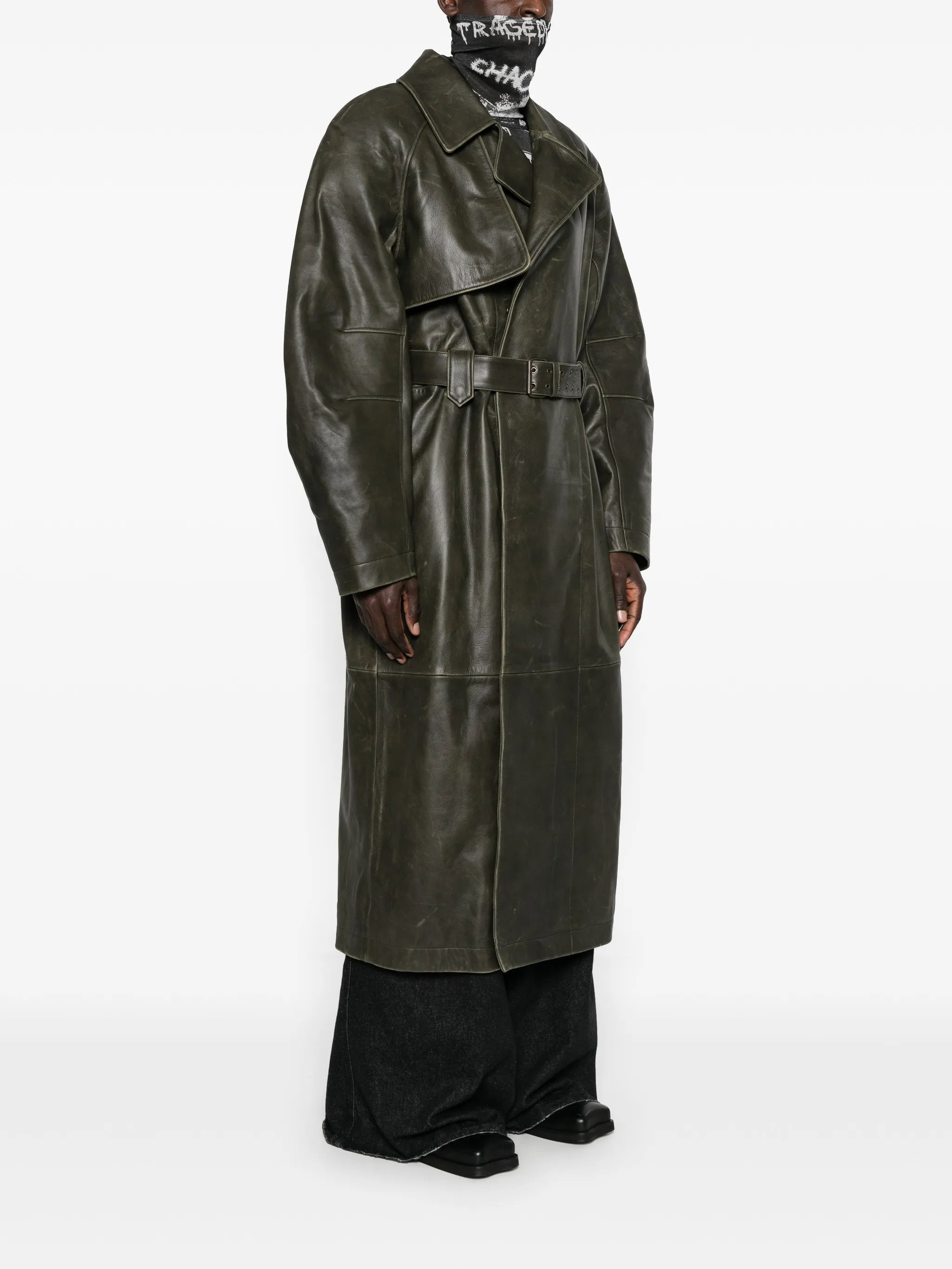 belted trench coat