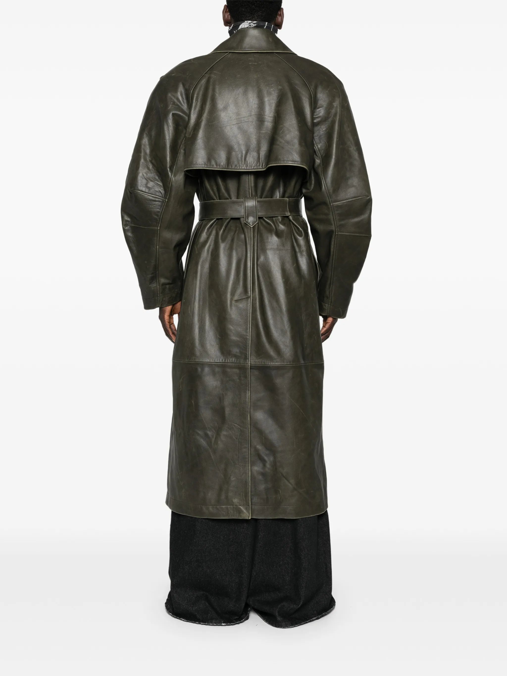 belted trench coat