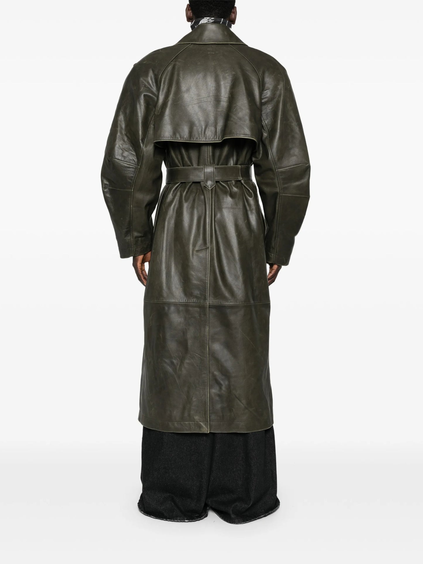 belted trench coat