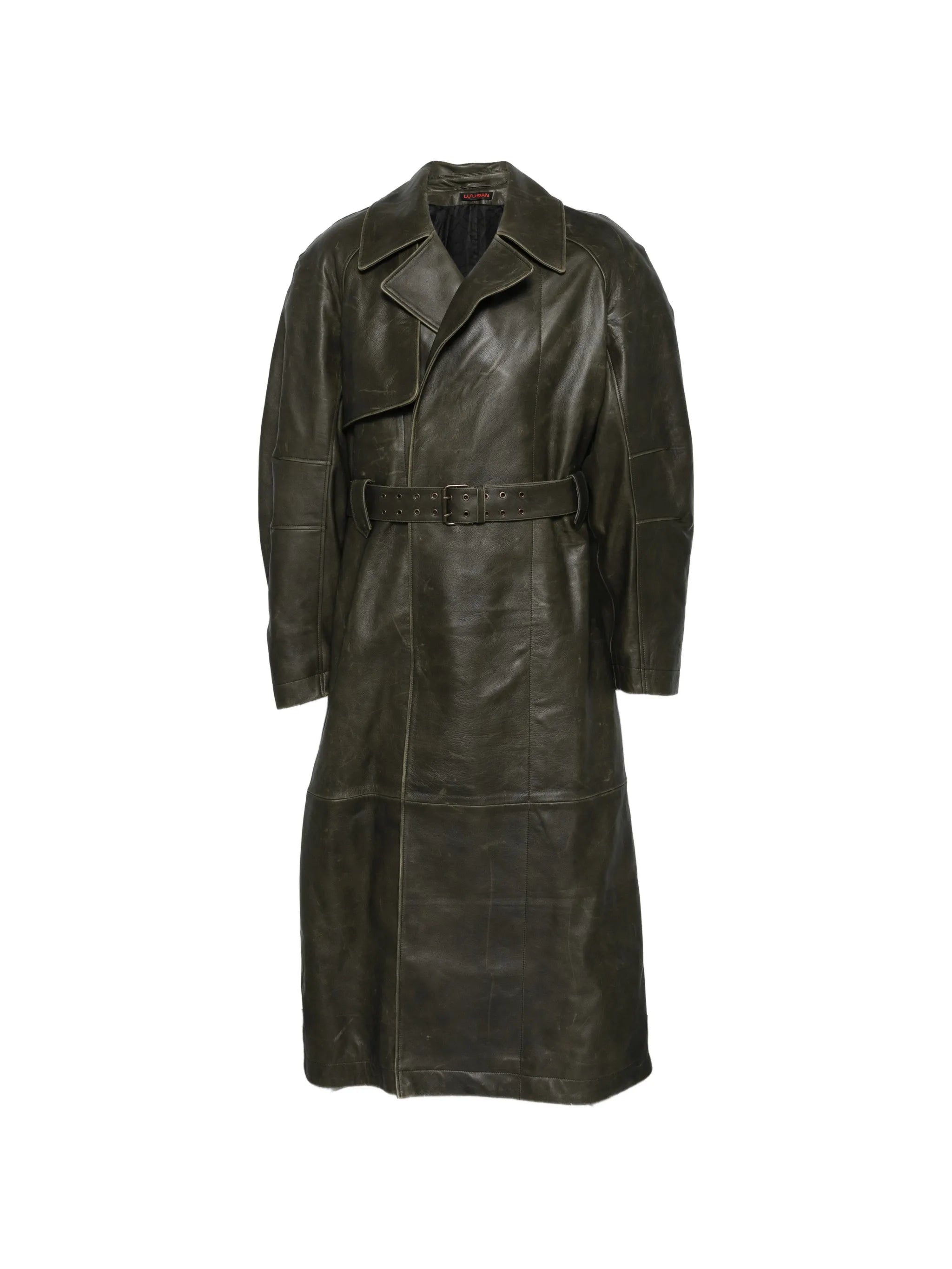 belted trench coat