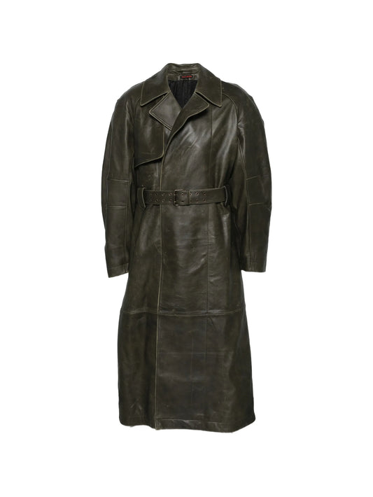 belted trench coat