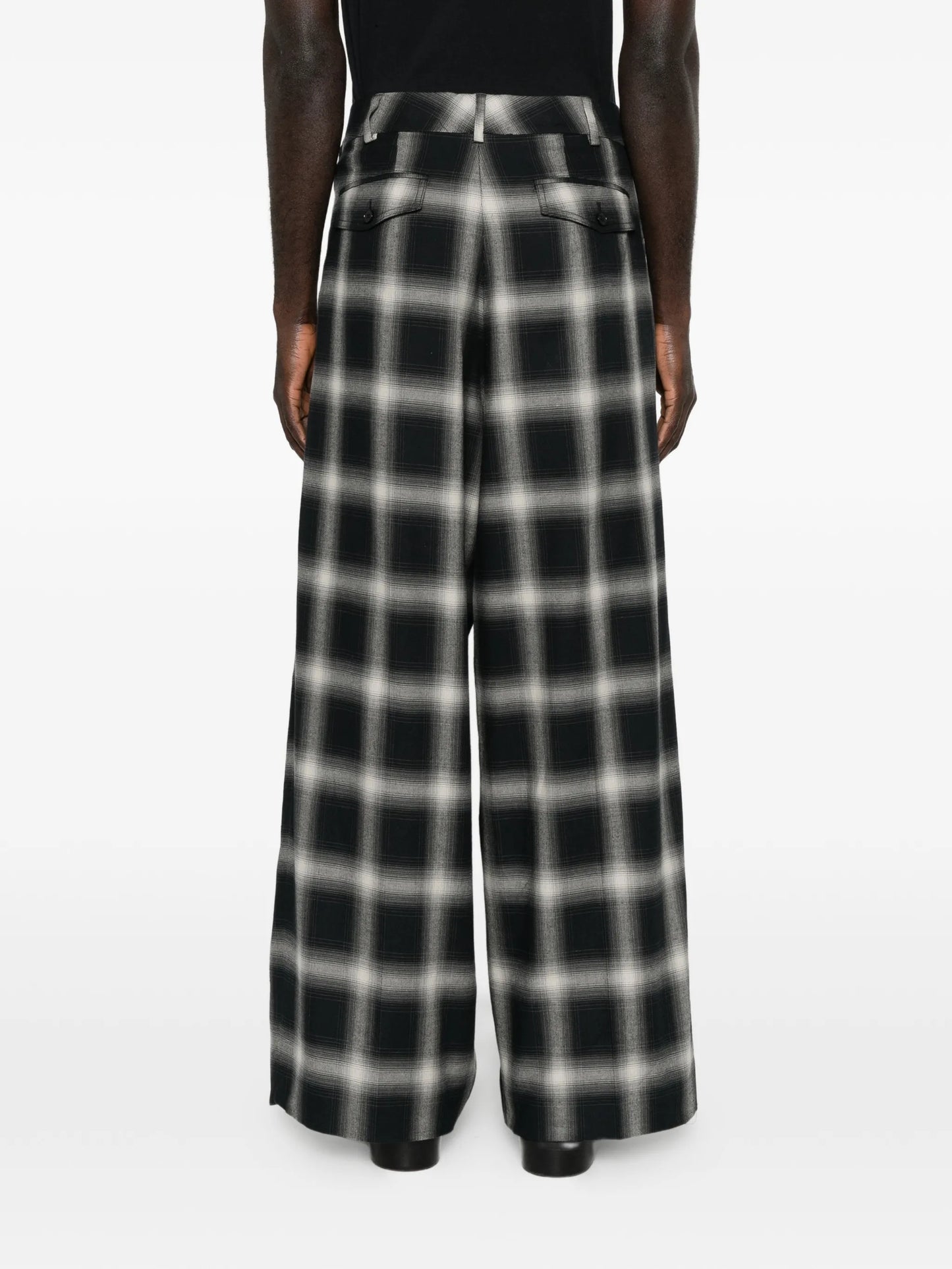 checked trousers