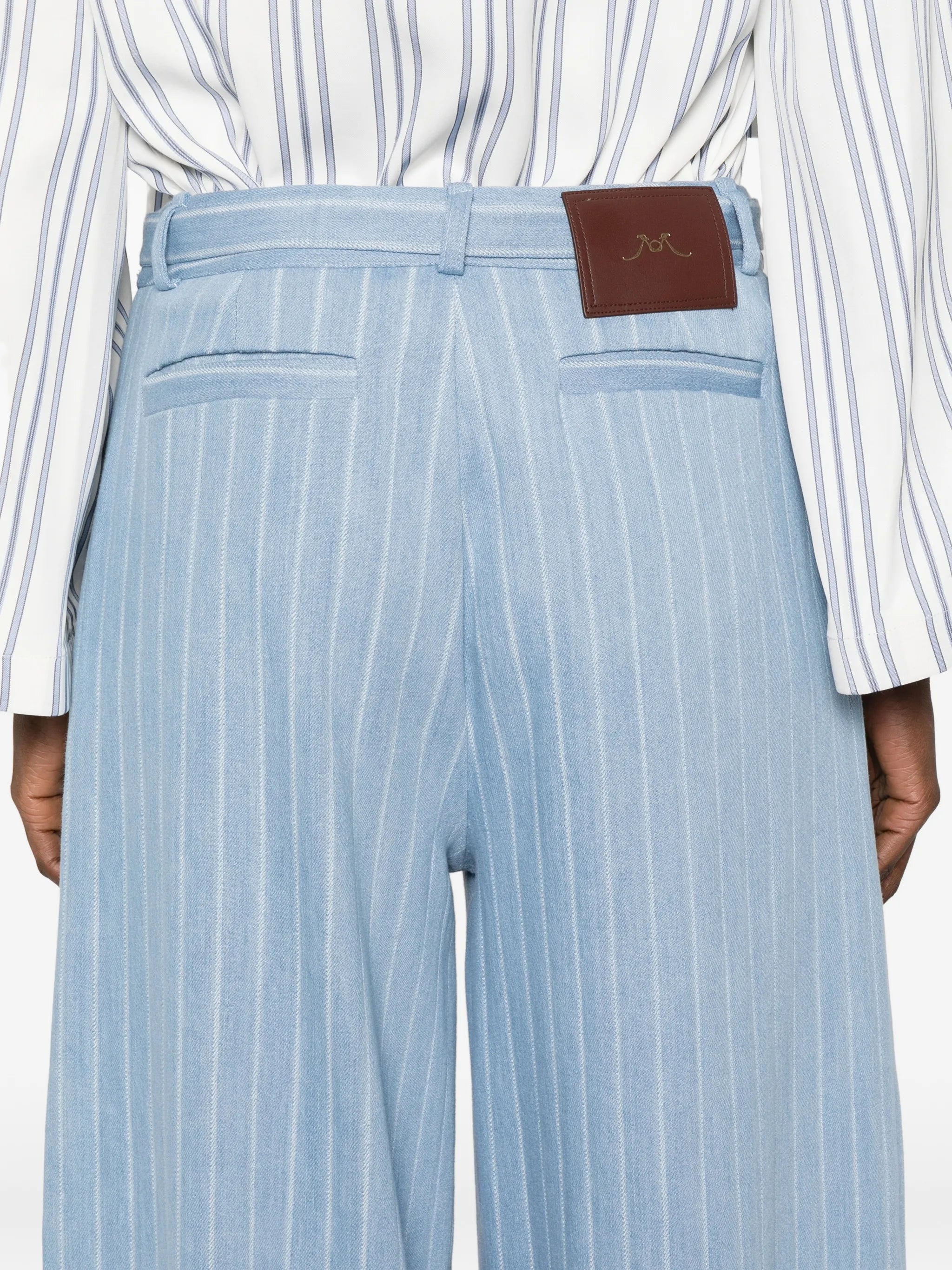 wide-leg jeans