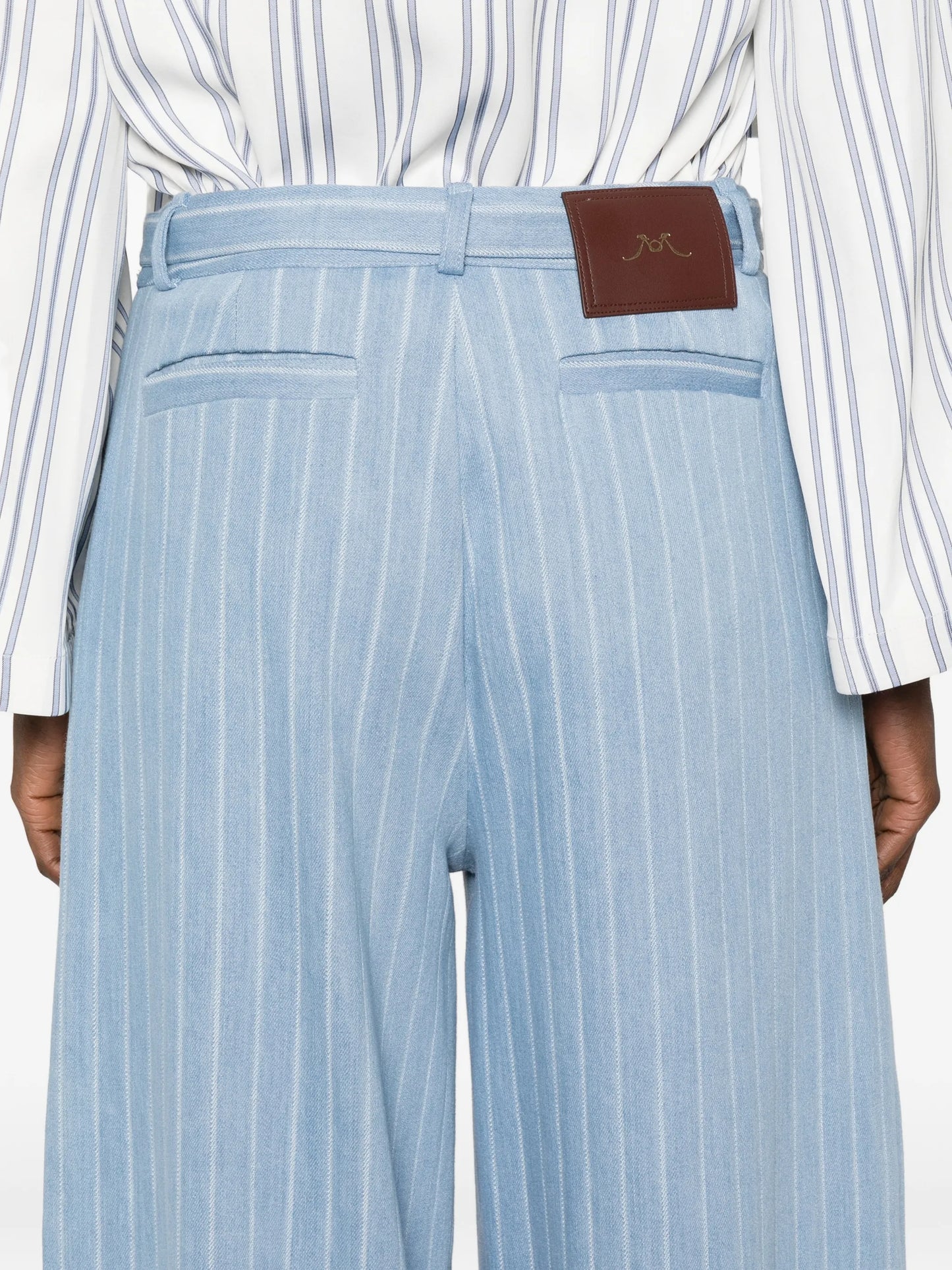 wide-leg jeans
