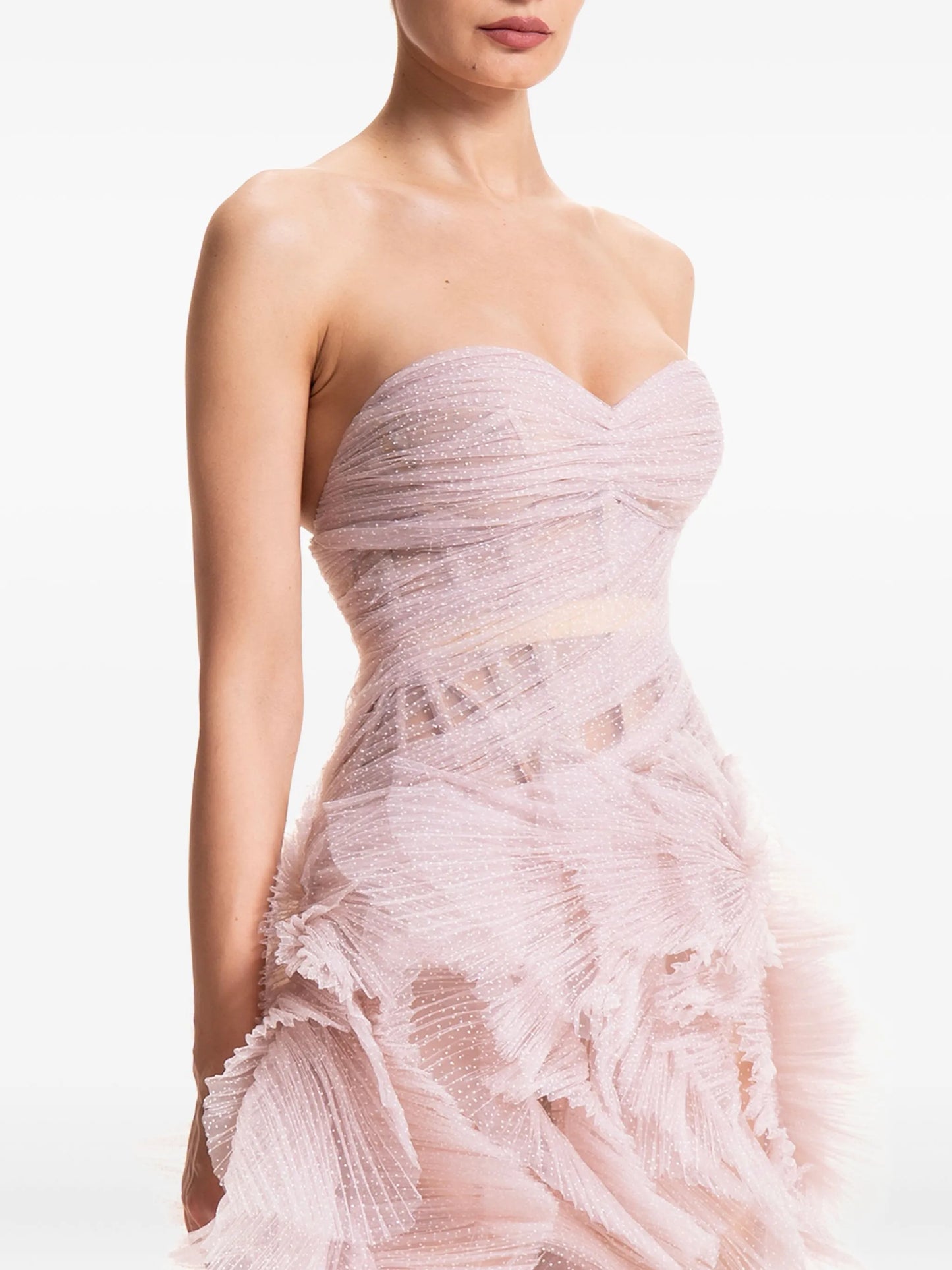 Darclee point d'esprit dress