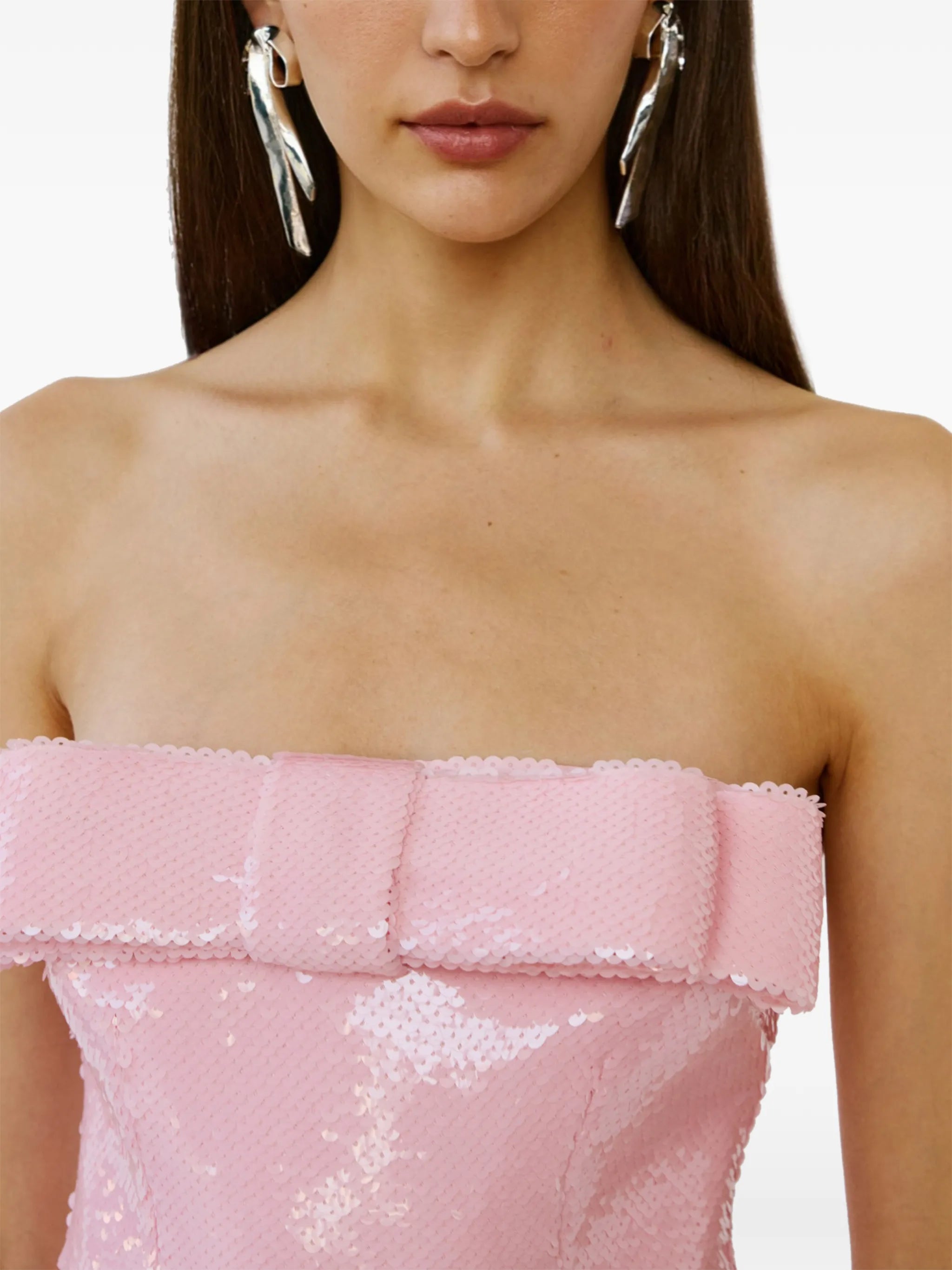 Sisu sequin-embellishment maxi dress