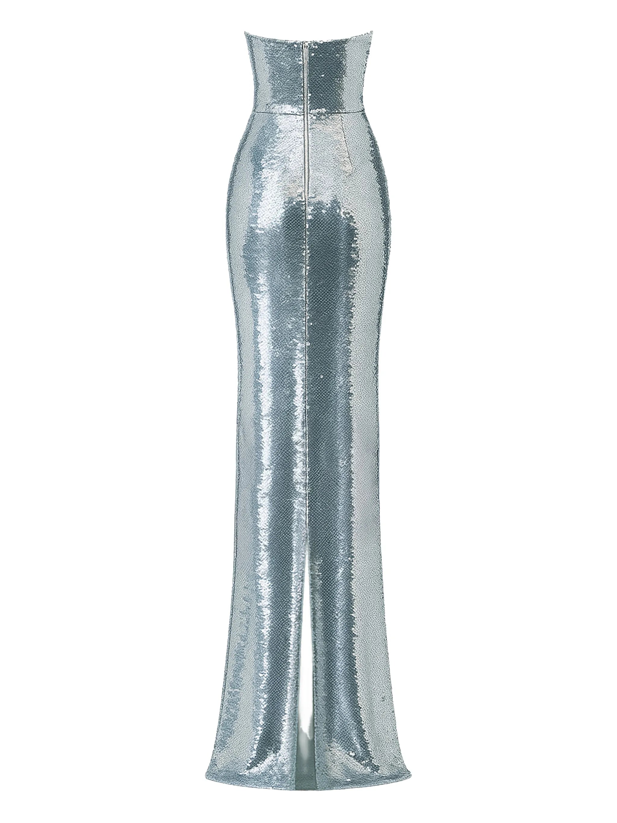 Azzurra sequin-embellishment maxi dress