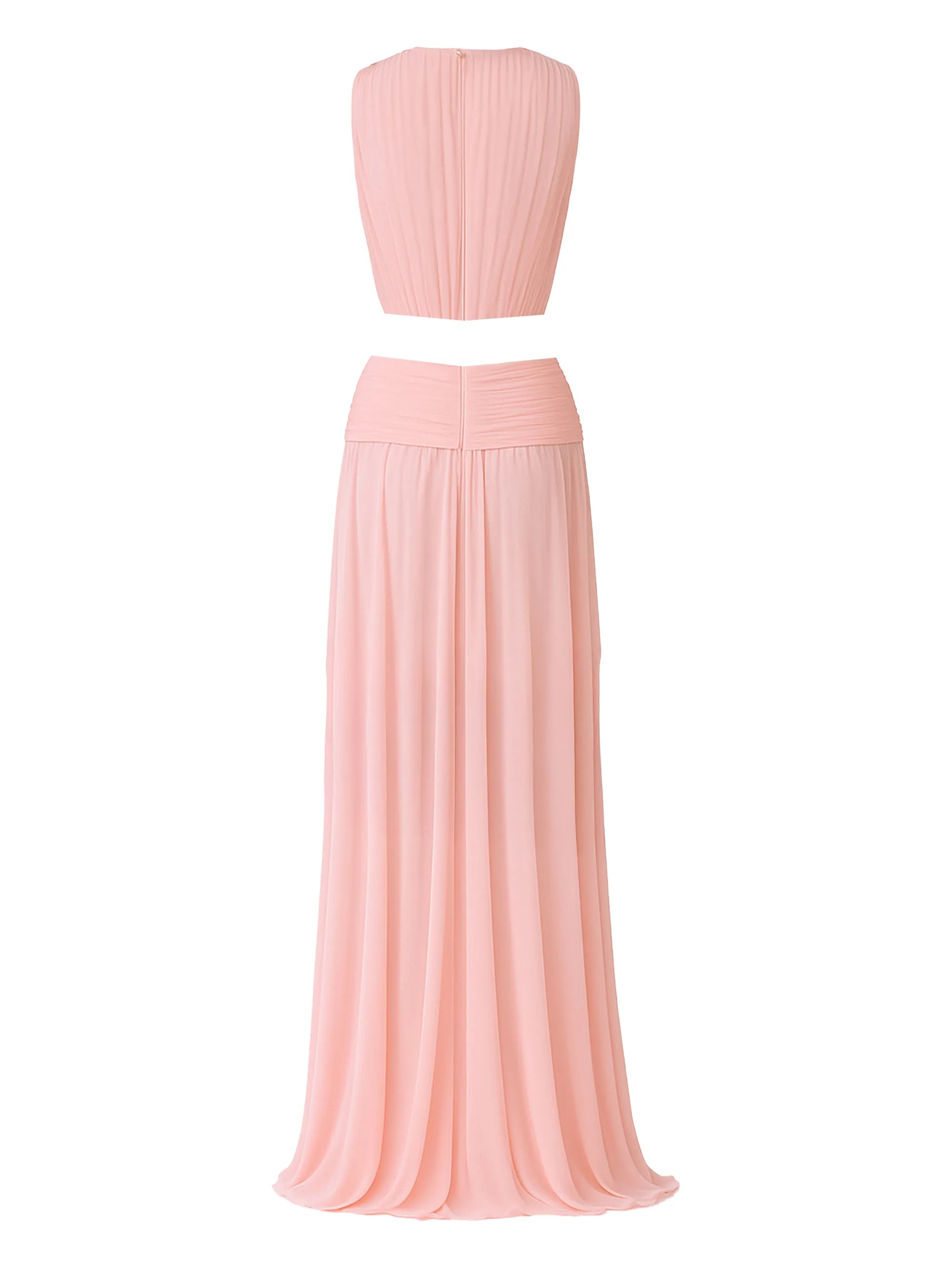 Bambi bow-embellishment maxi dress