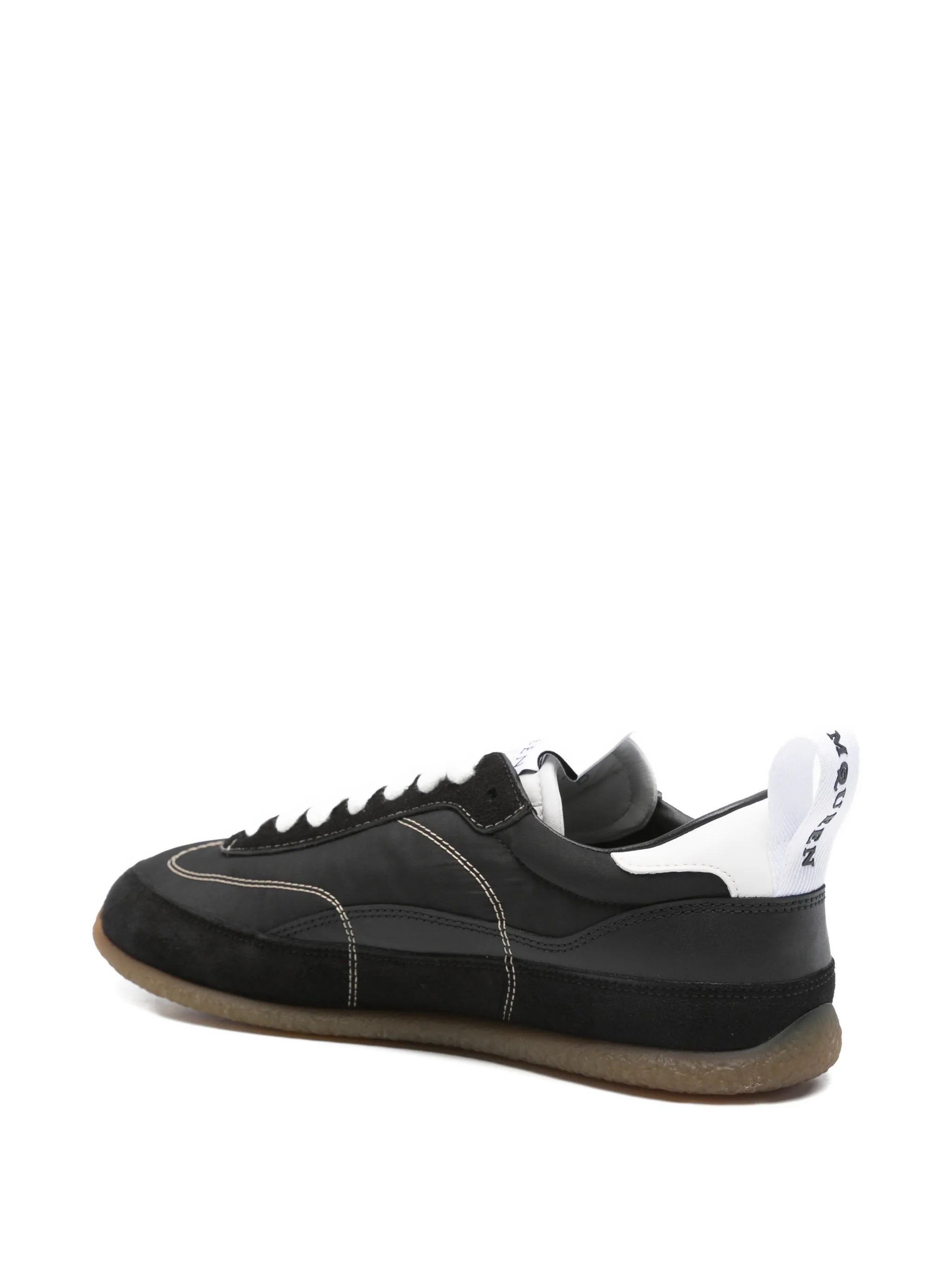 EC1 panelled top-stitched sneakers