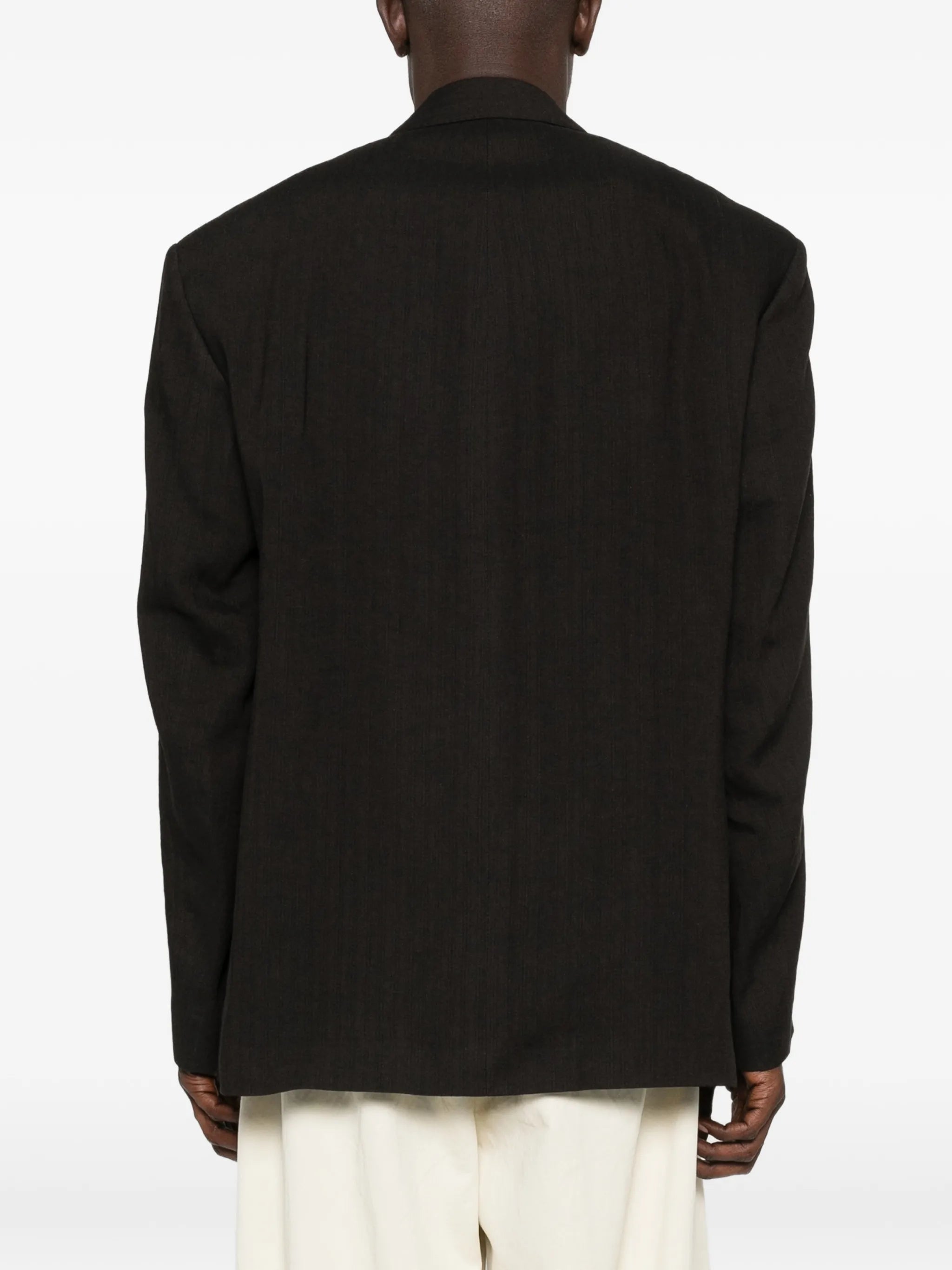 double-breasted blazer