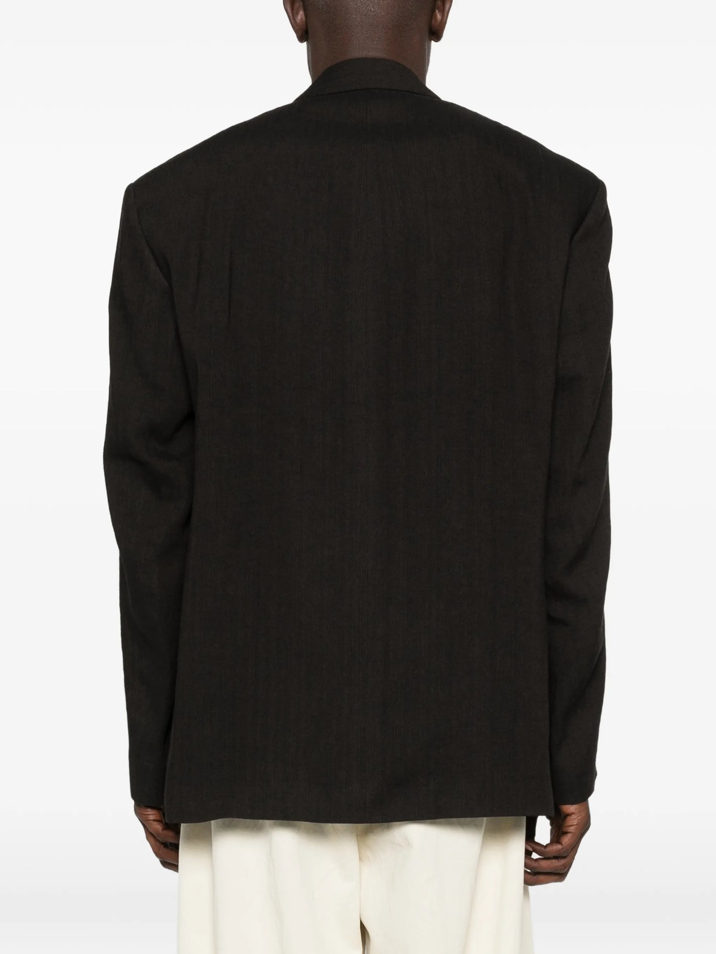 double-breasted blazer